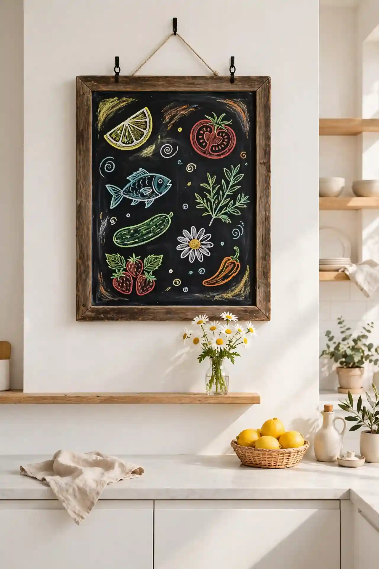 Chalkboard Summer Menu
