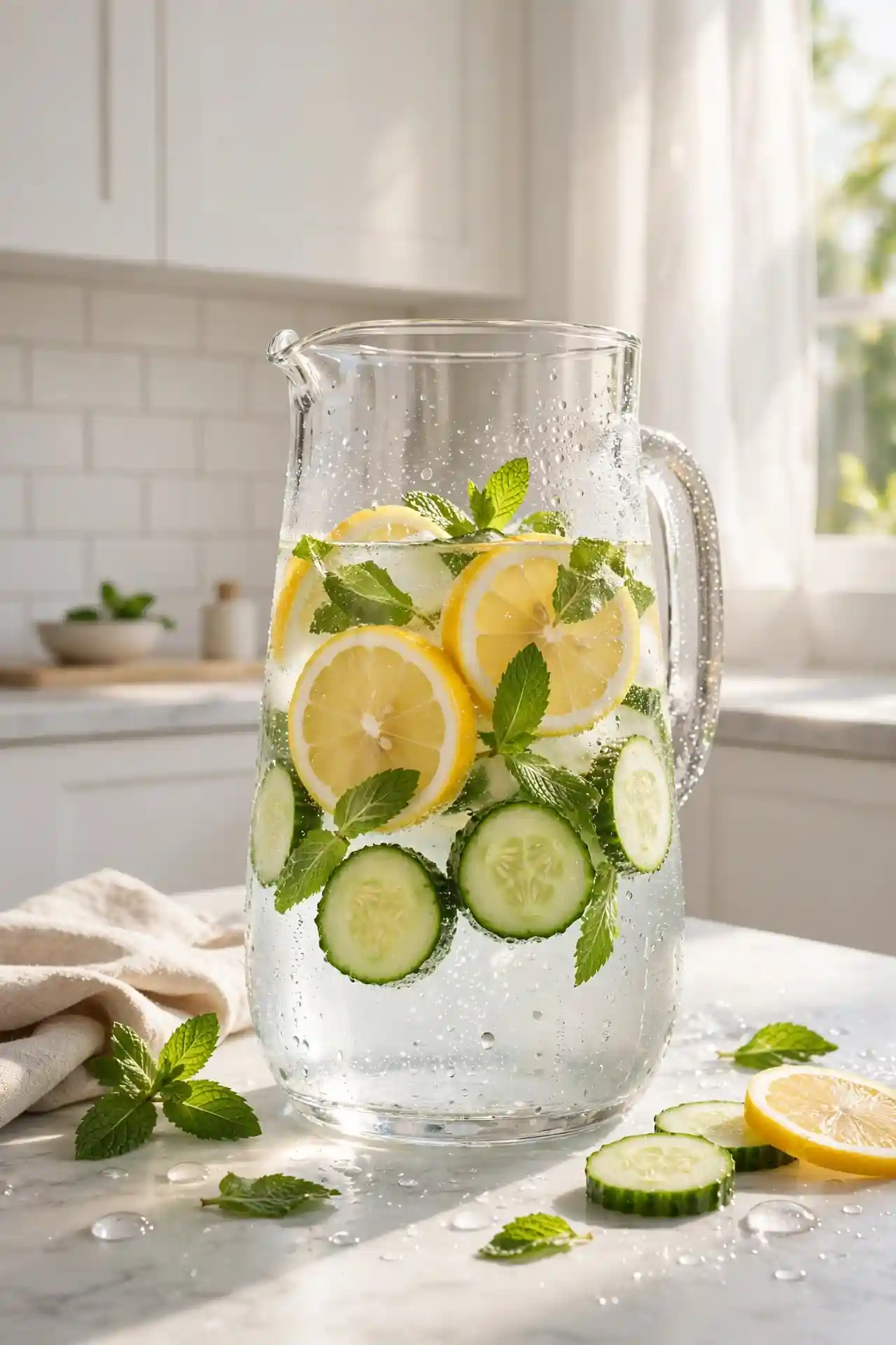 Glass Fruit Pitchers