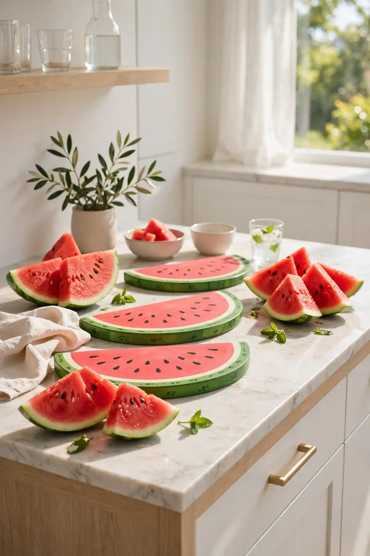 Melon Slice Boards