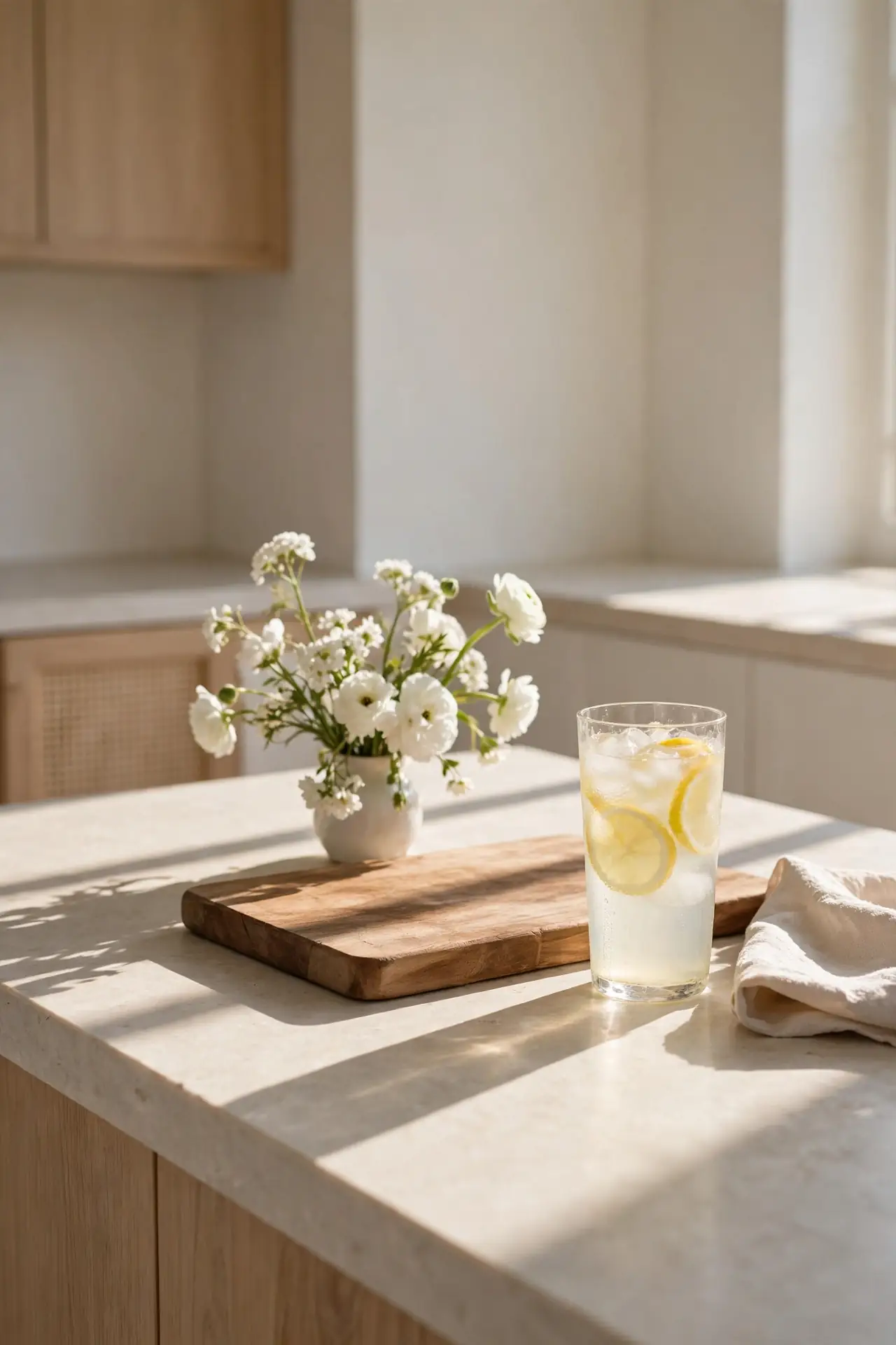 Sunlit Counter Decor