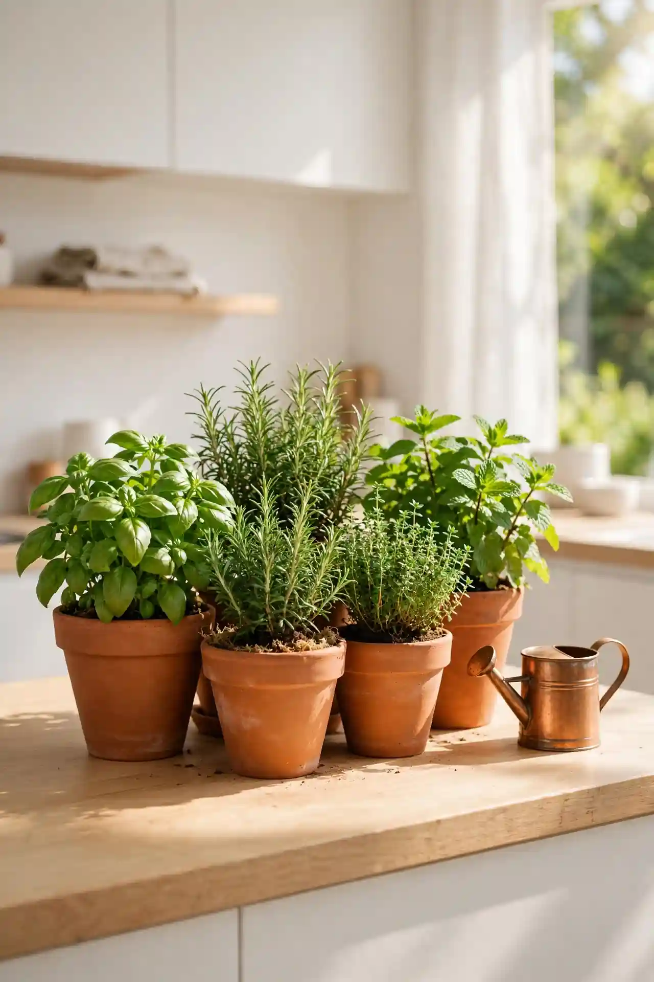Terracotta Herb Pots