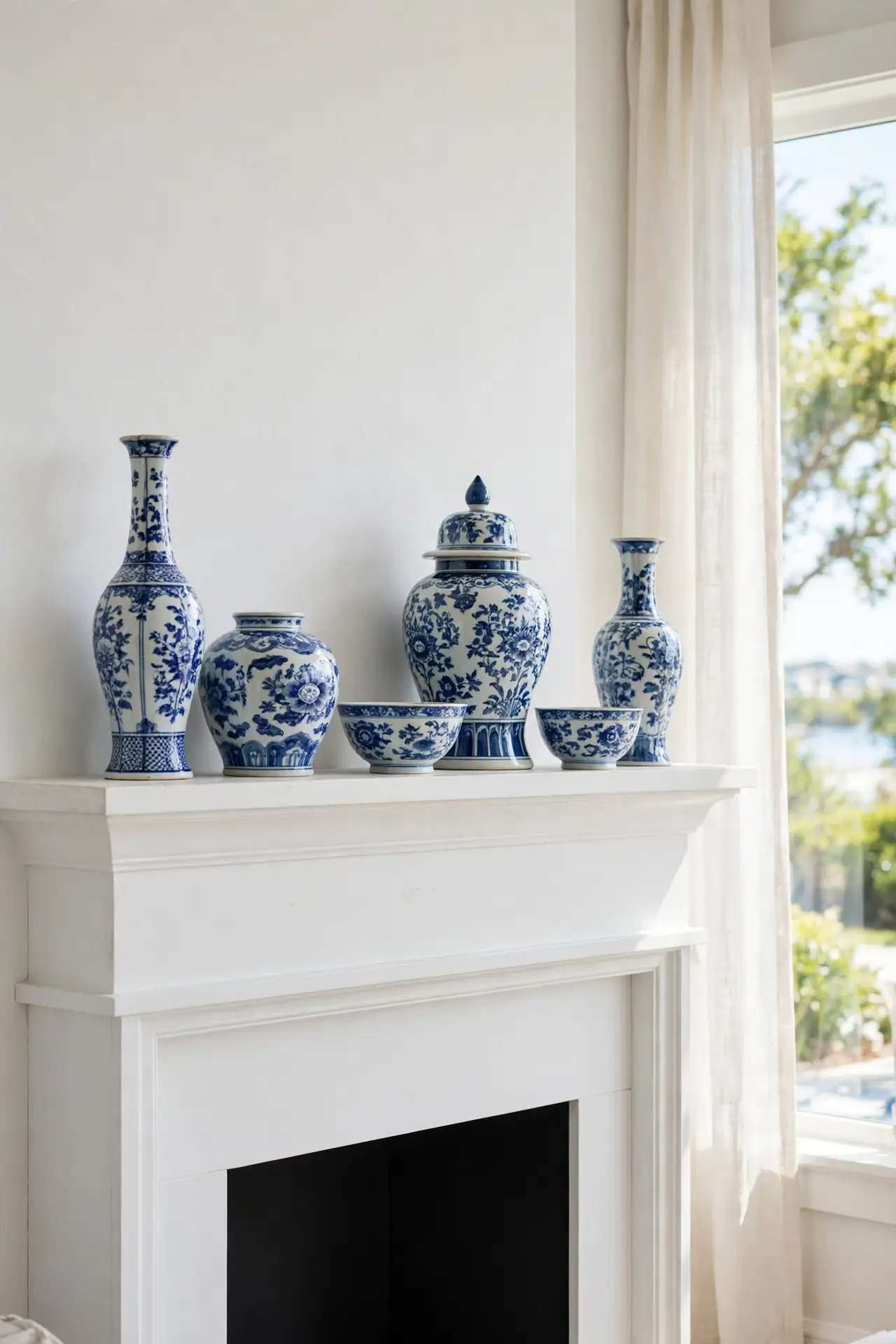 Blue and White Pairing