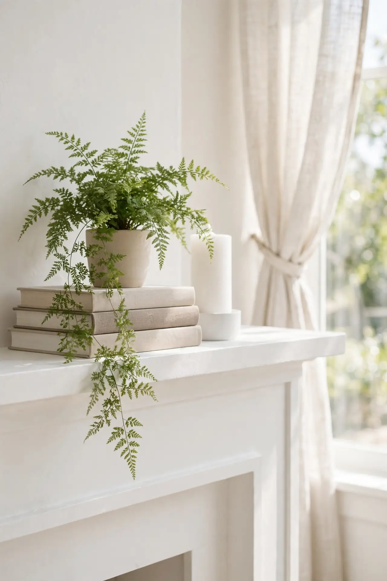 Breezy Greenery Corner