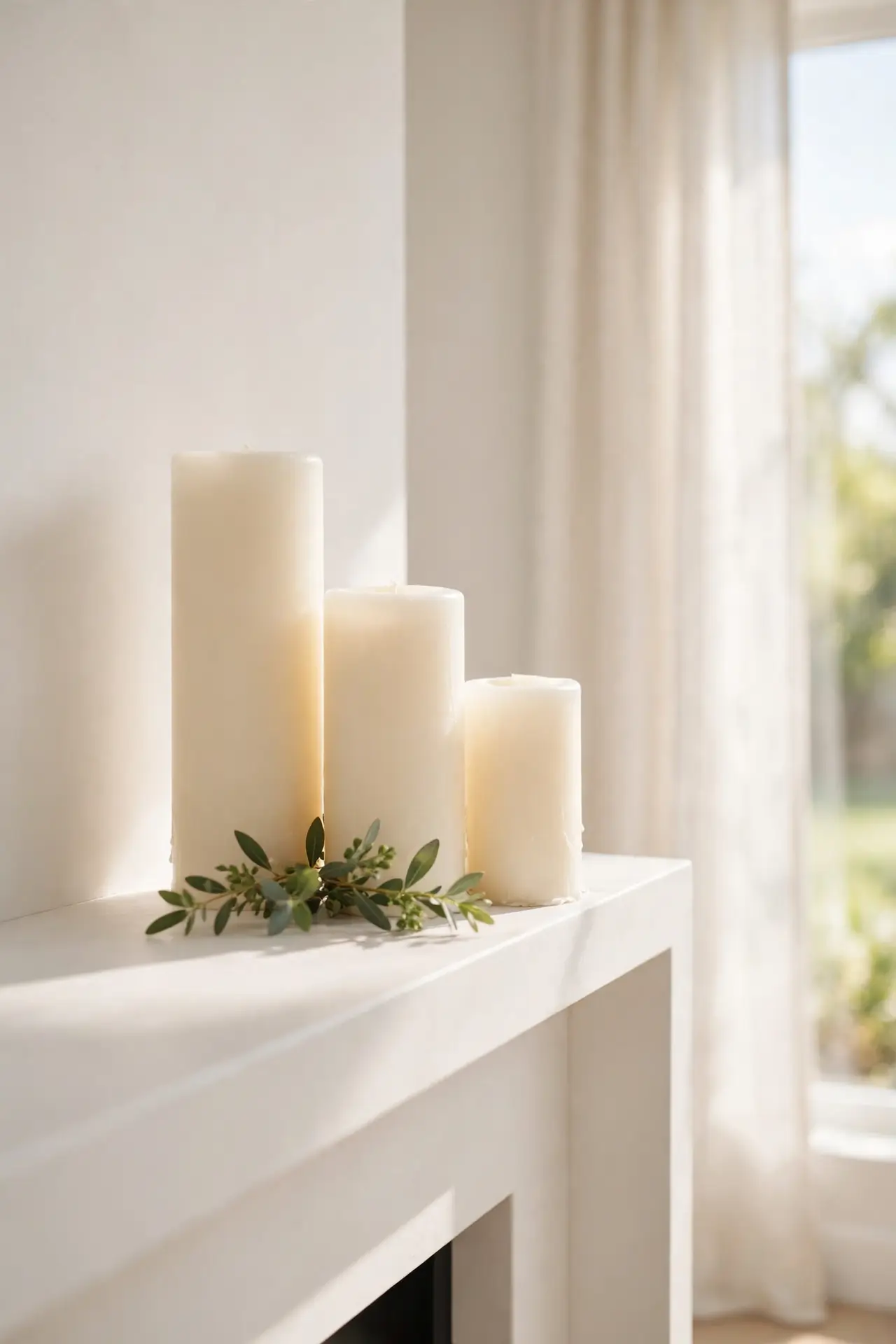 Candle Trio Setup