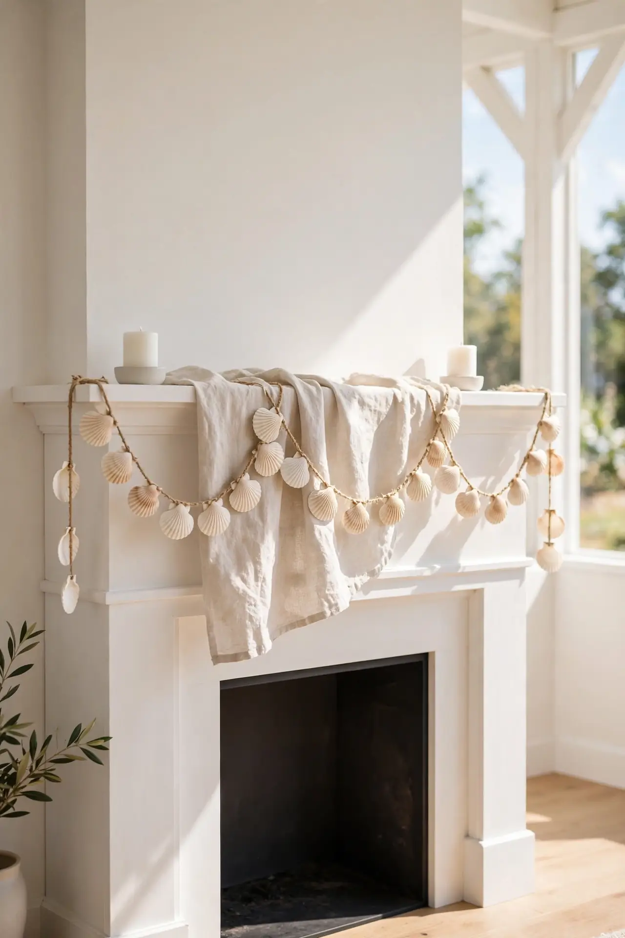 Coastal Shell Garland