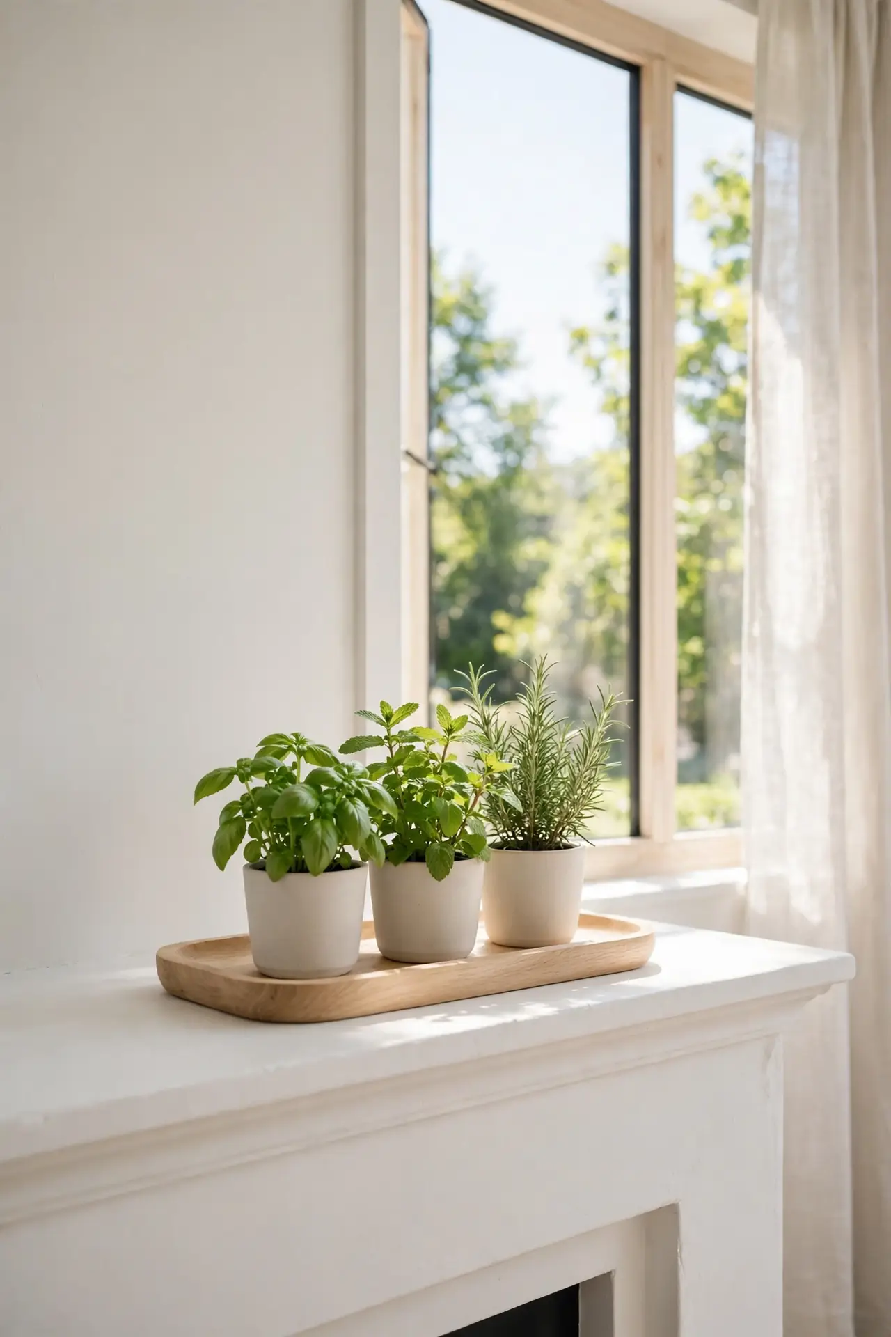 Fresh Herb Display