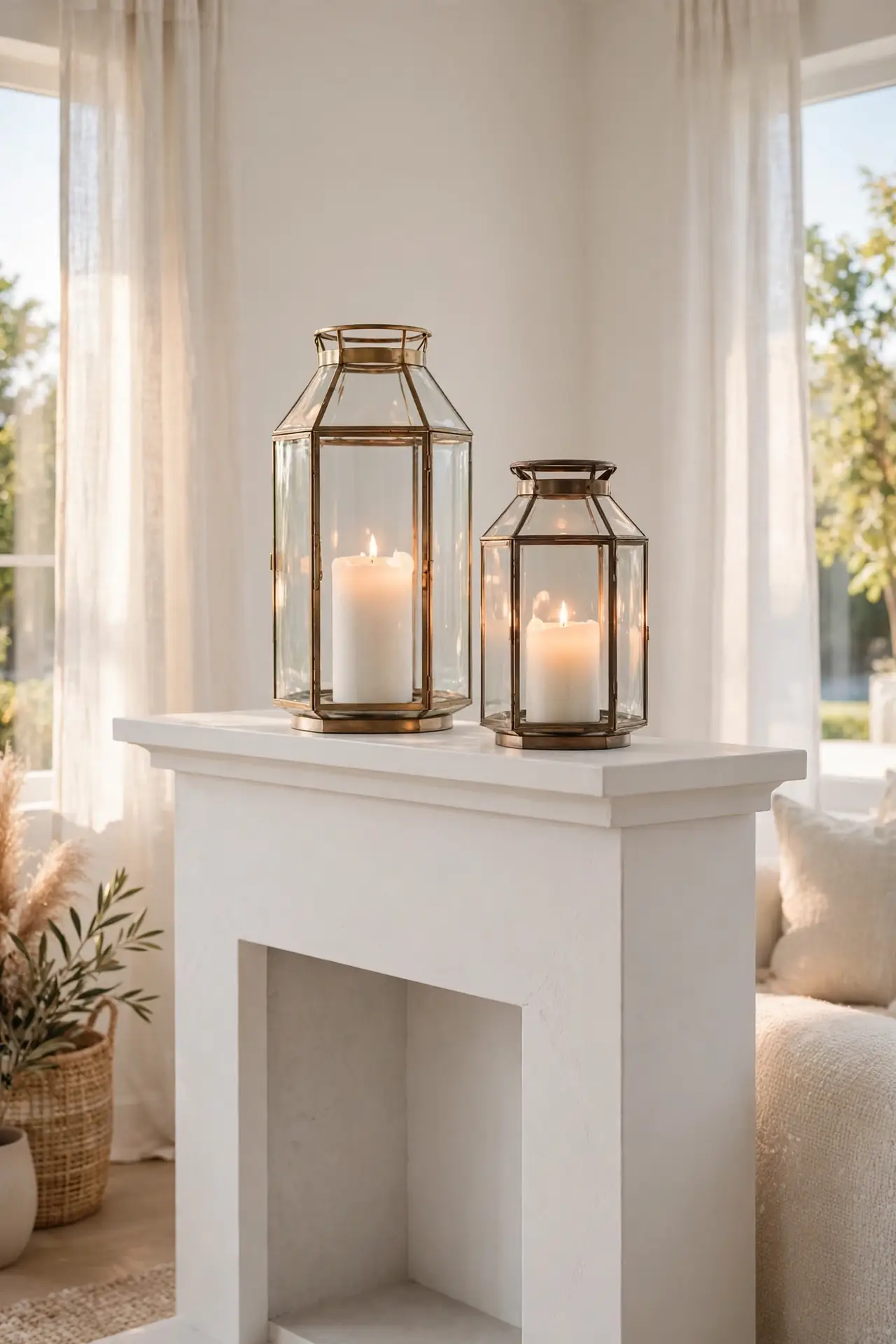 Summer Lantern Display