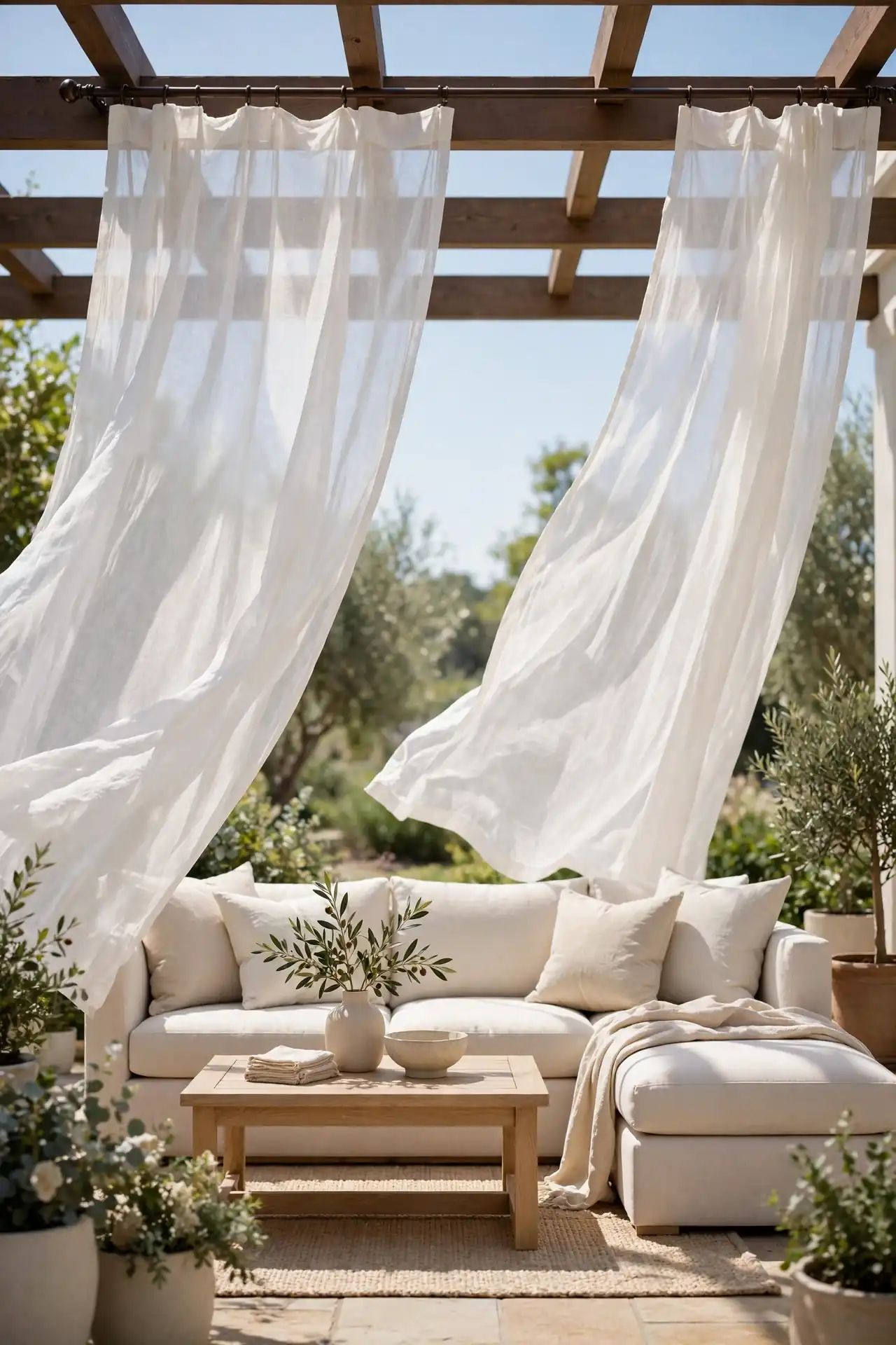 Breezy Outdoor Curtains