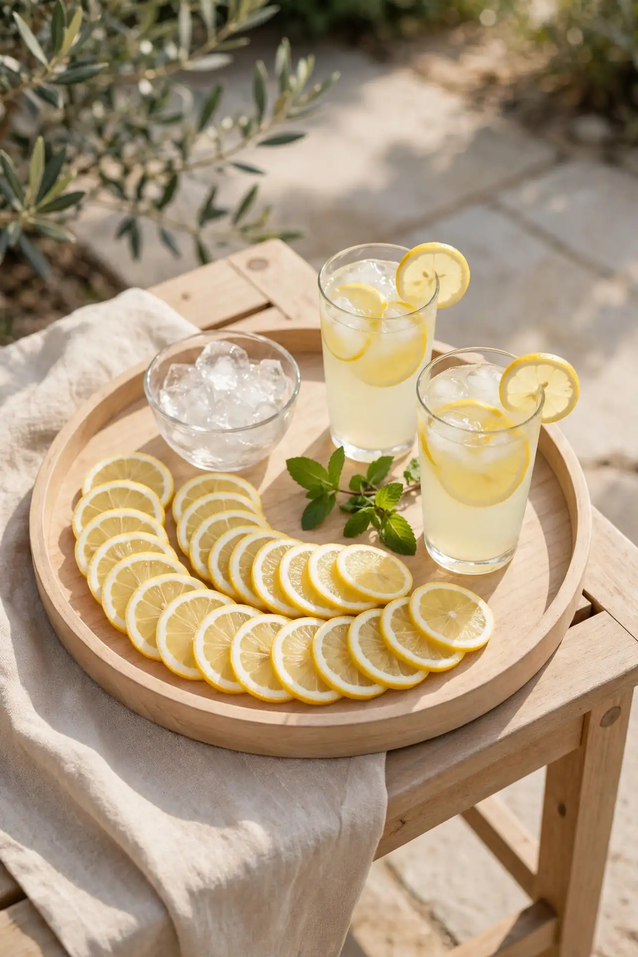 Lemon Tray Display