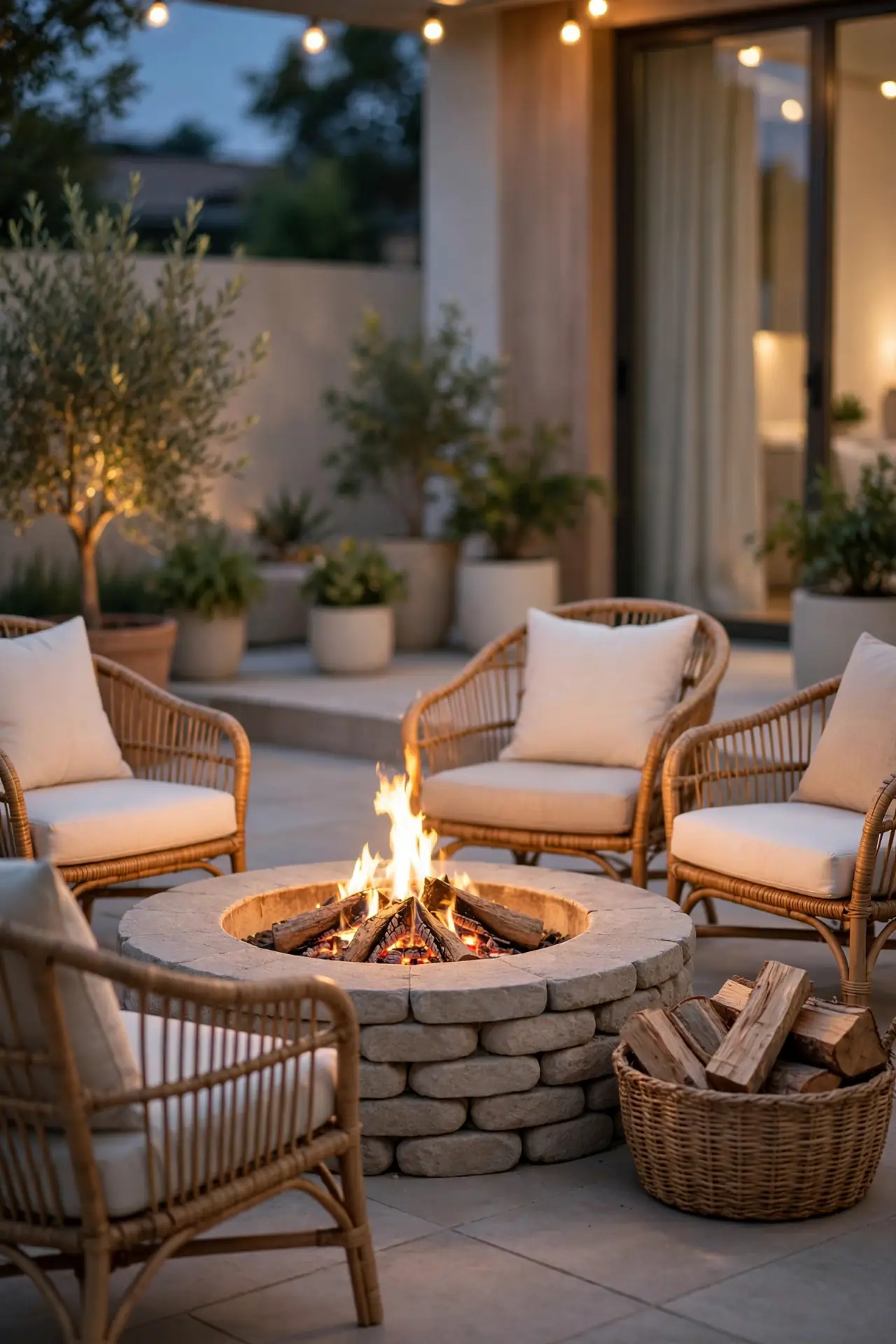 Stone Fire Pit