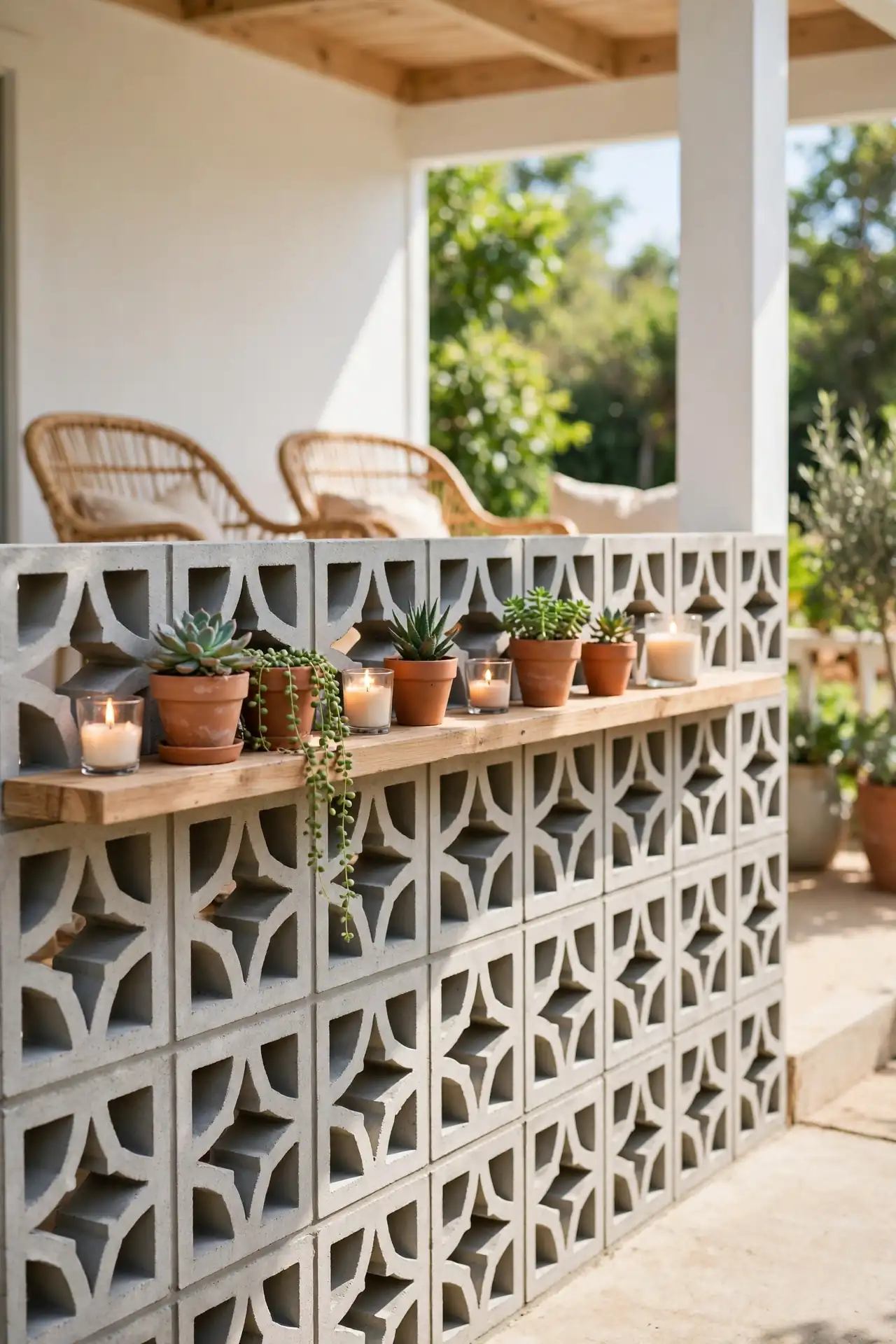 Breeze Block Screen