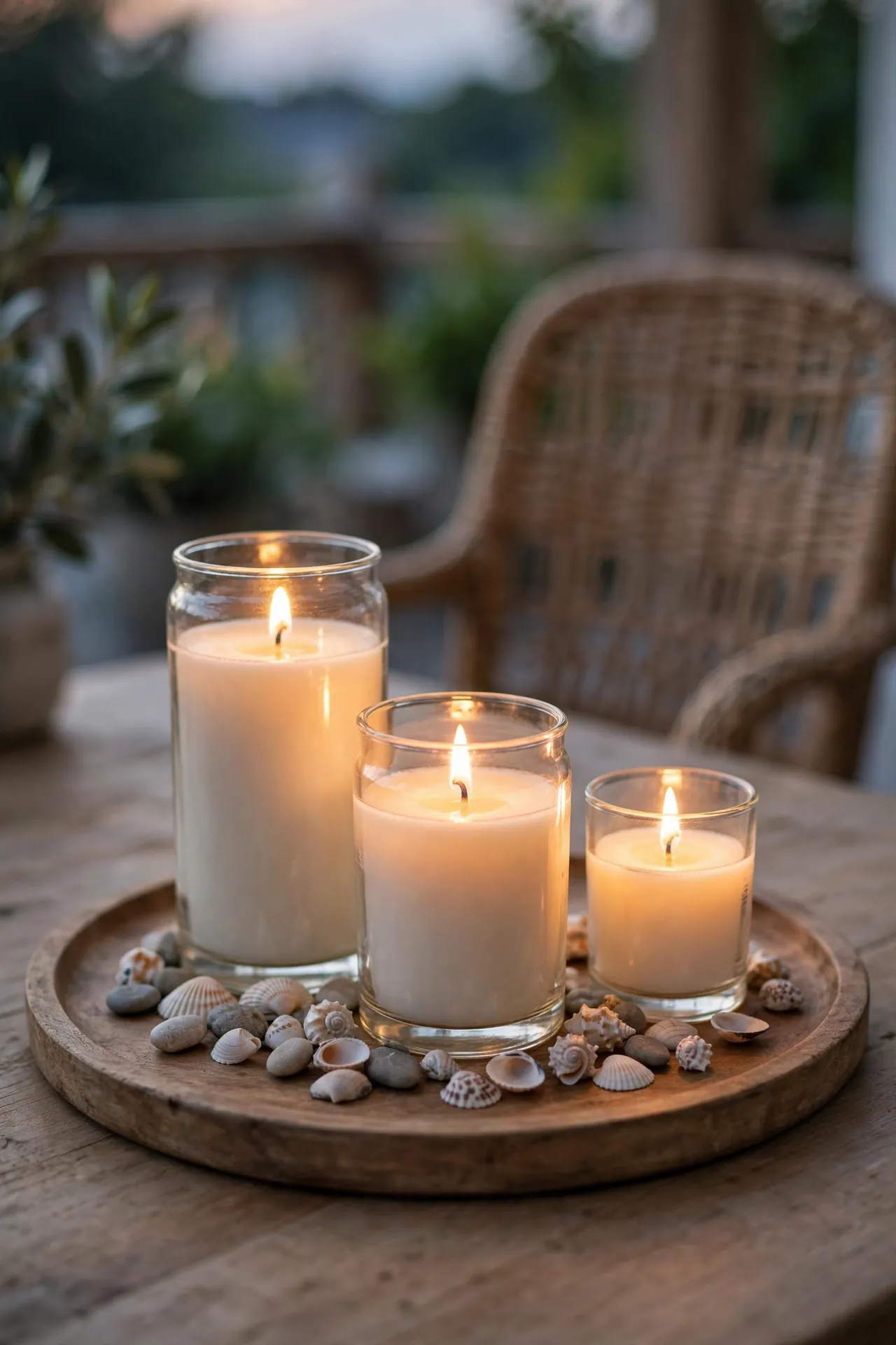 Citronella Candle Trio