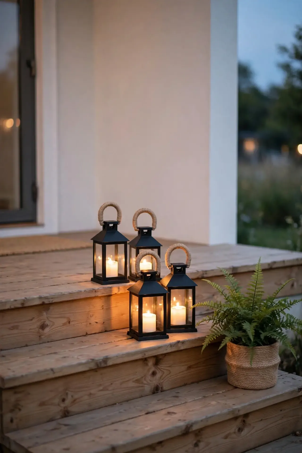 Dollar Store Lanterns
