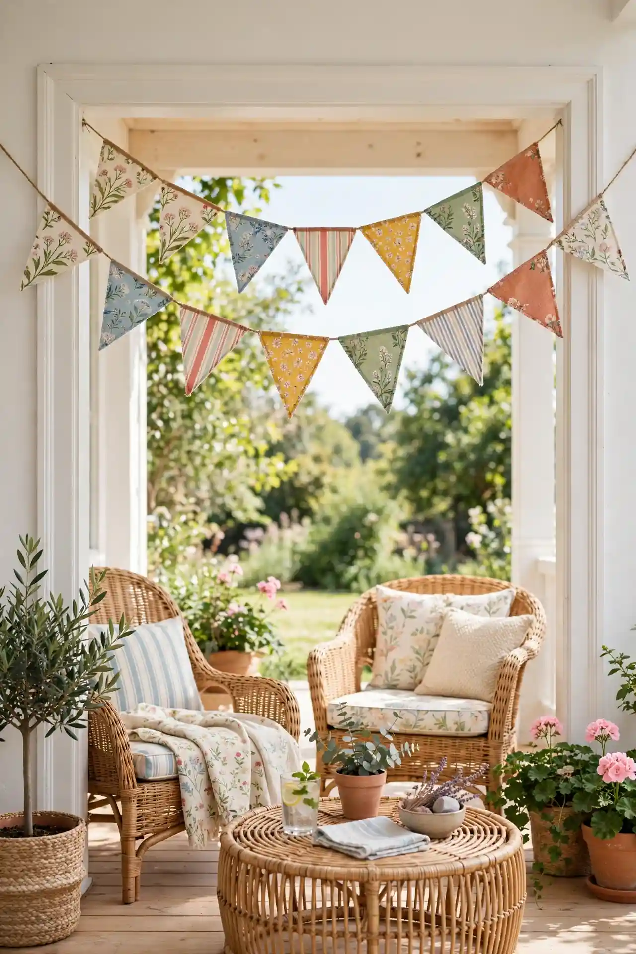 Fabric Bunting Garland