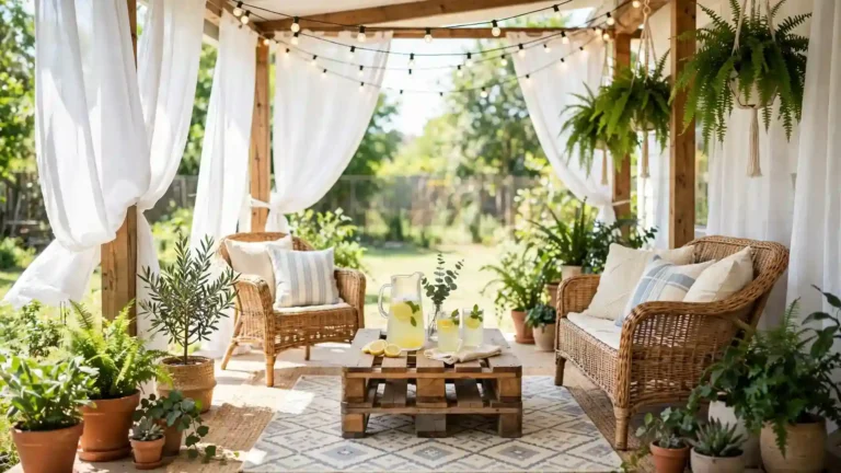 summer porch decorating ideas on a budget