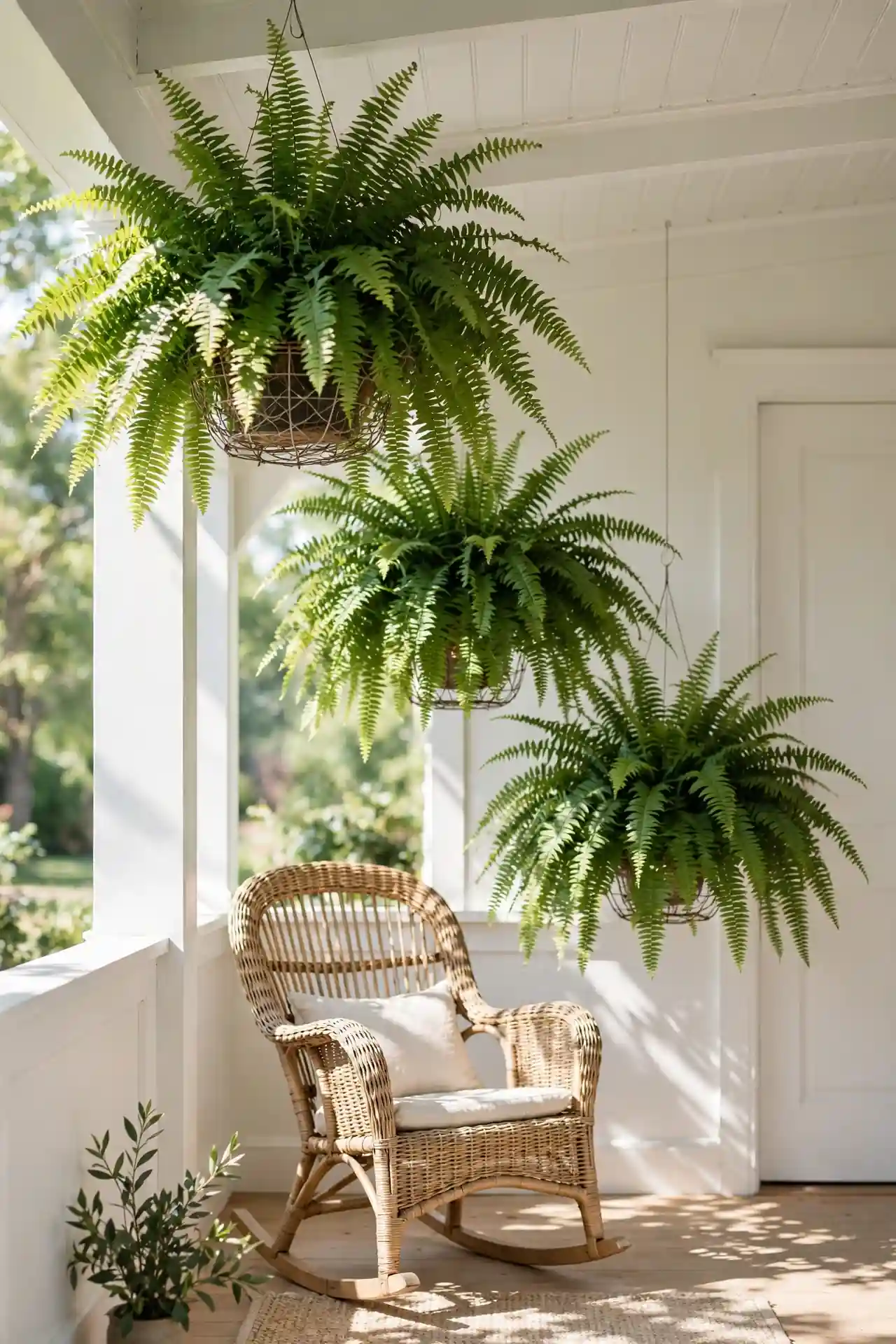 Hanging Fern Baskets