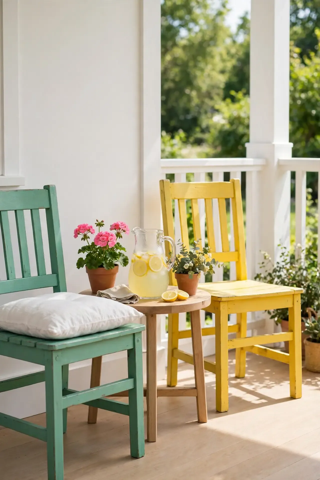 Painted Thrift Chairs