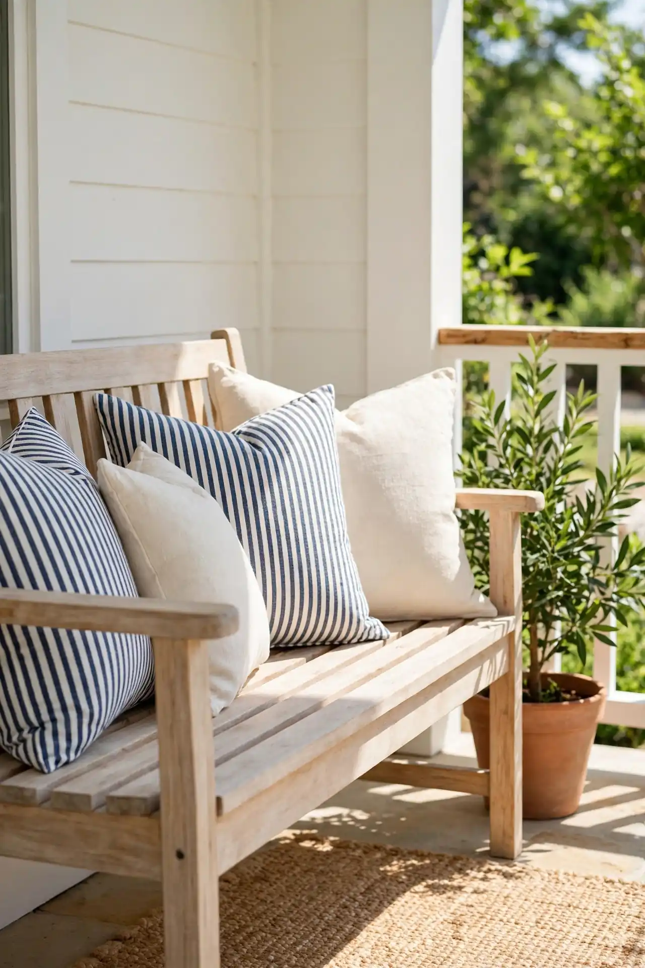 Striped Pillow Refresh