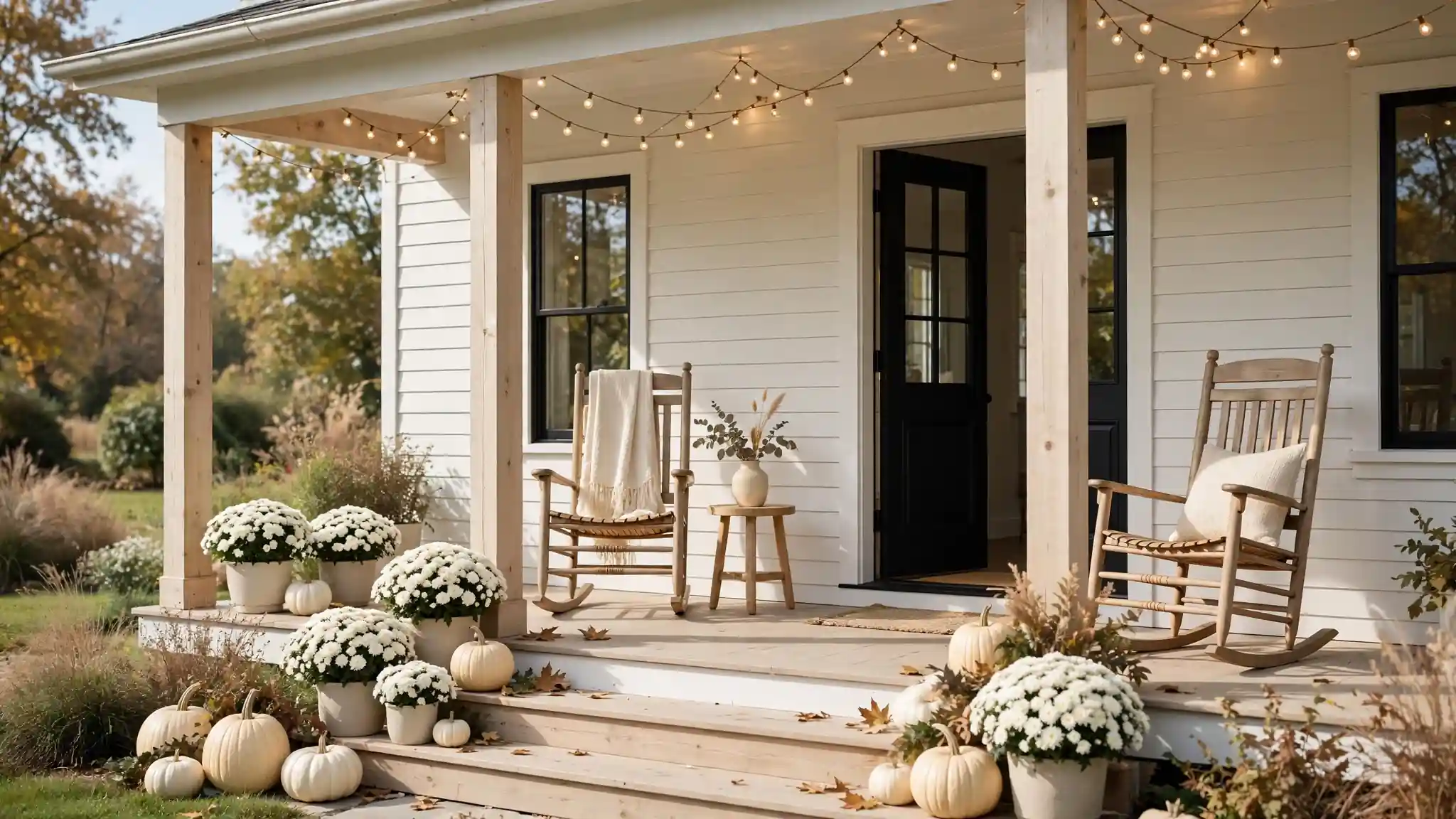 summer to fall porch decor ideas