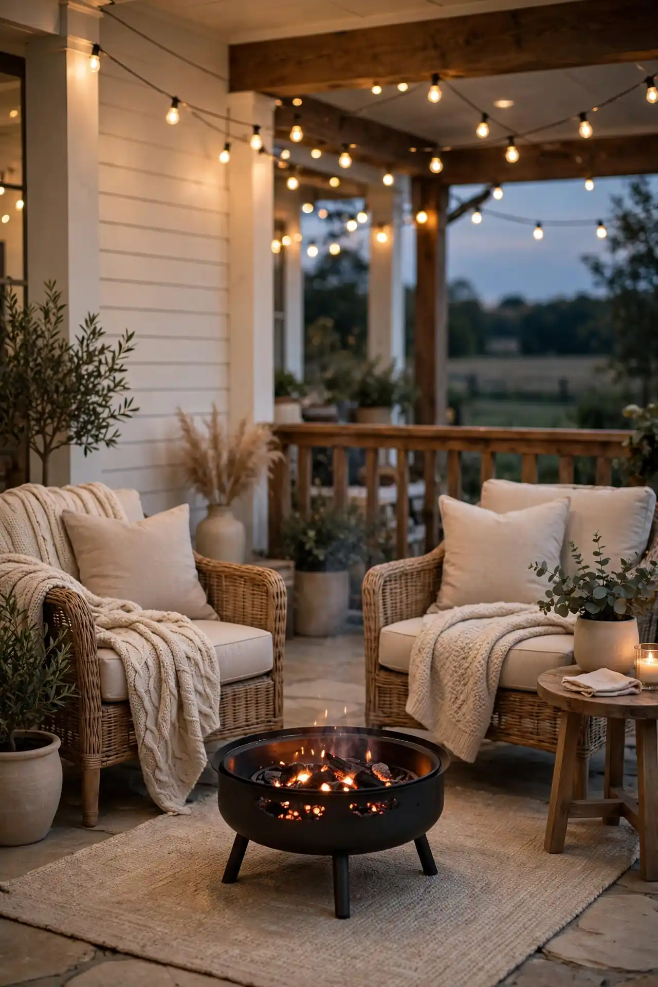 Fire Pit Corner