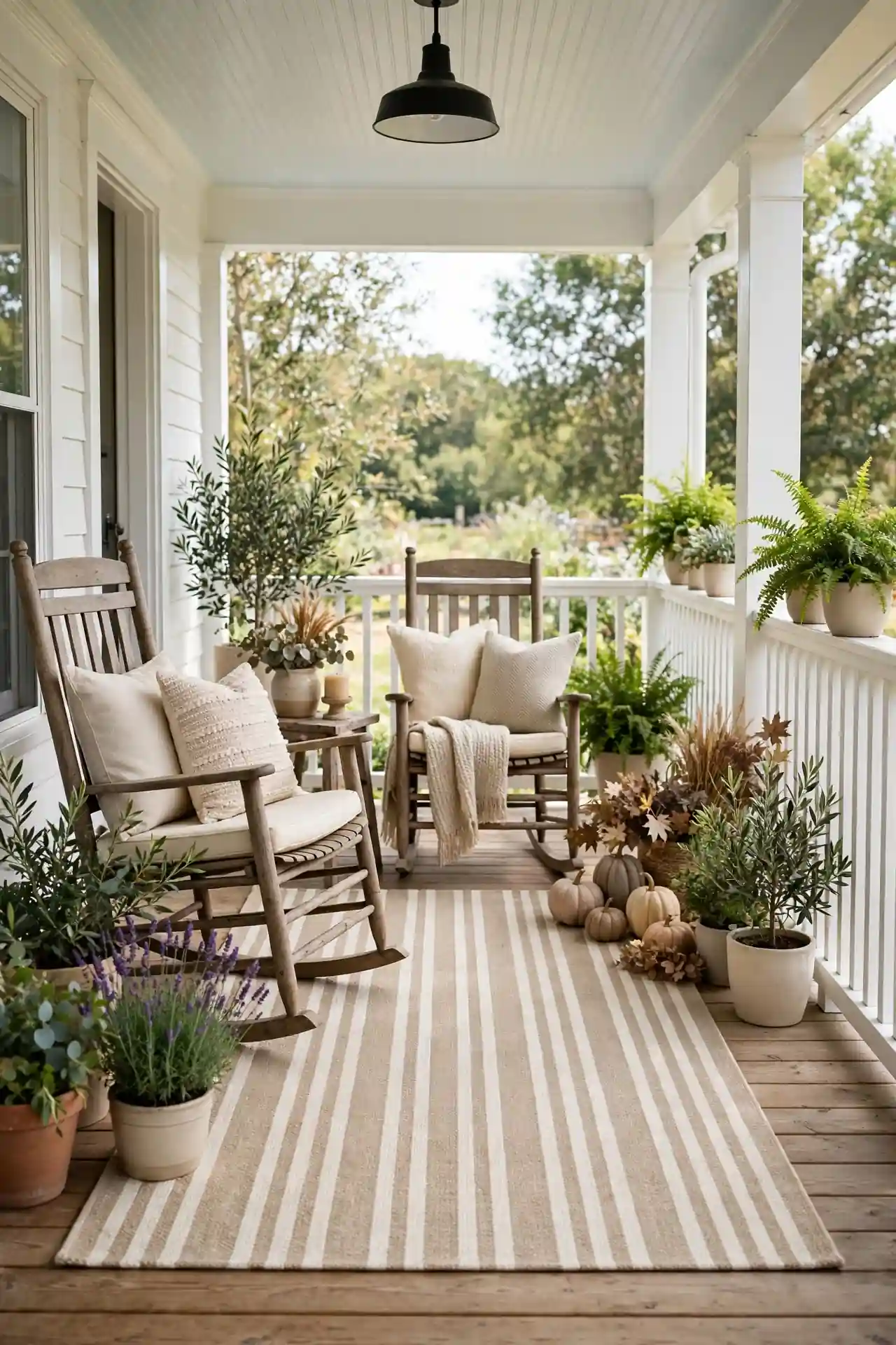 Striped Outdoor Rug