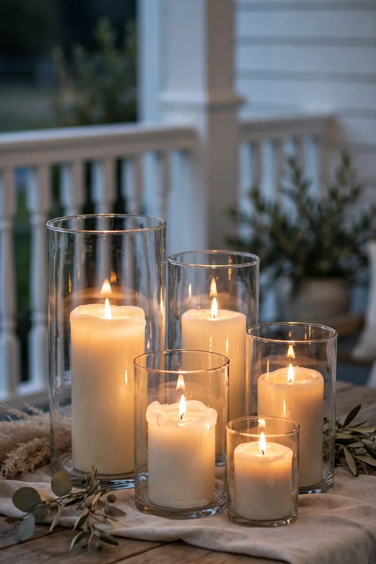 Warm Candle Cluster