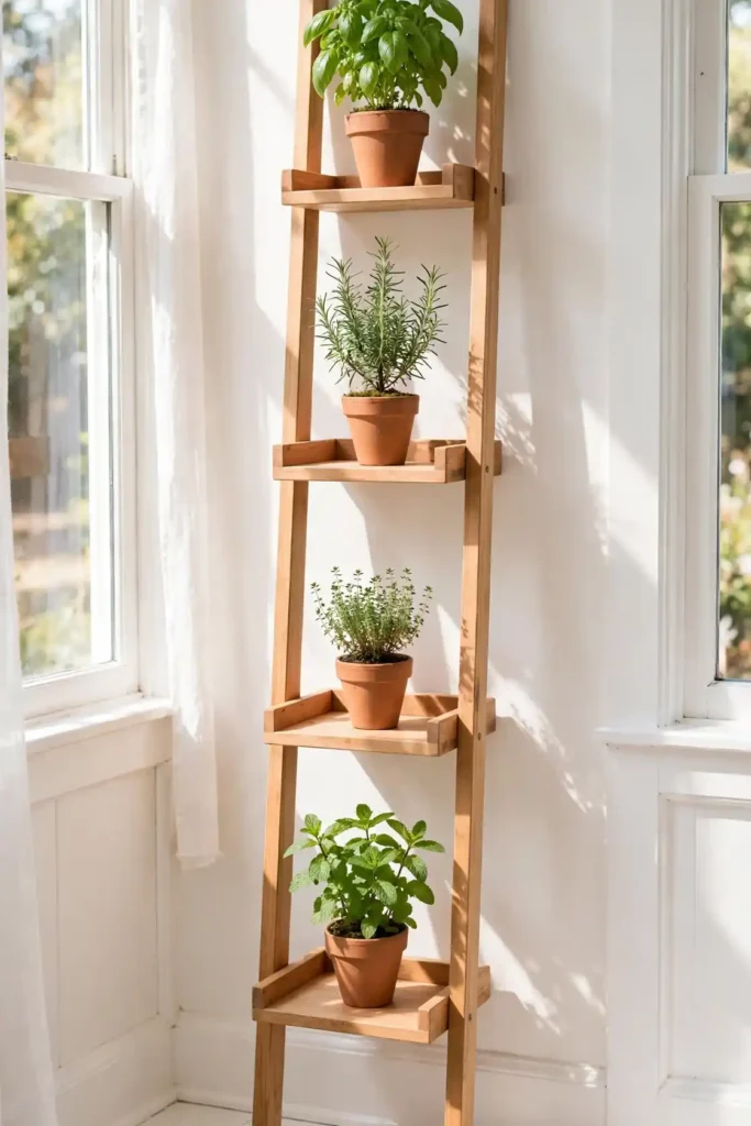 Herb Garden Shelves