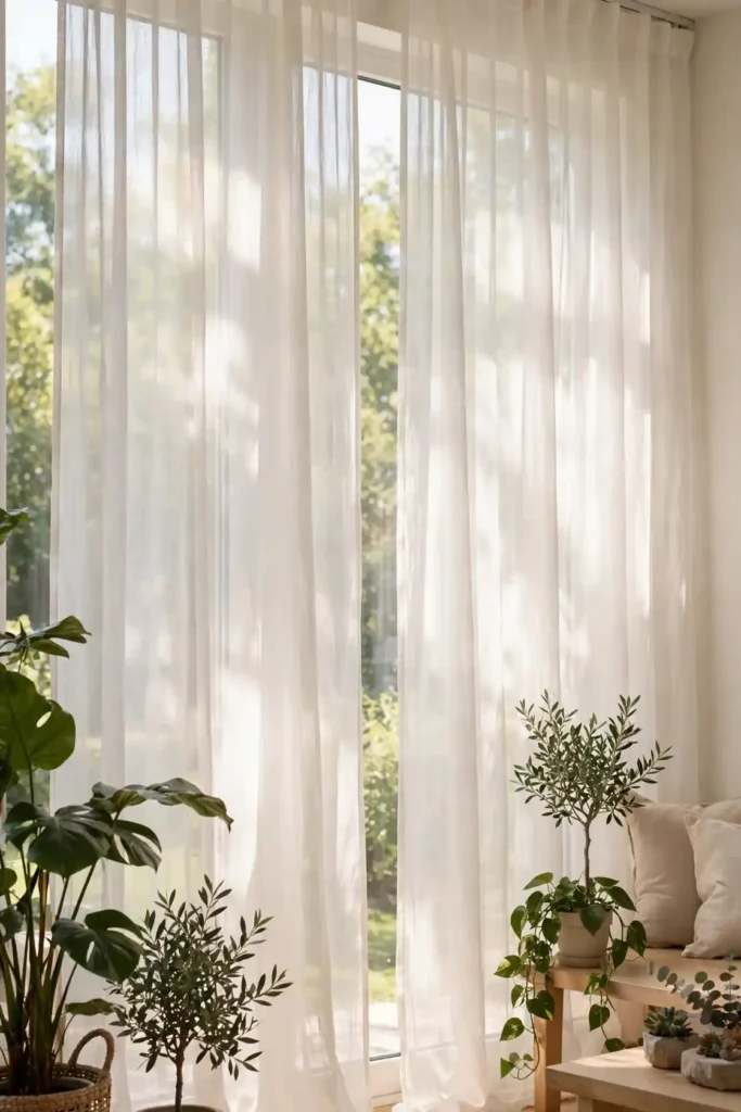 Linen Curtain Layers