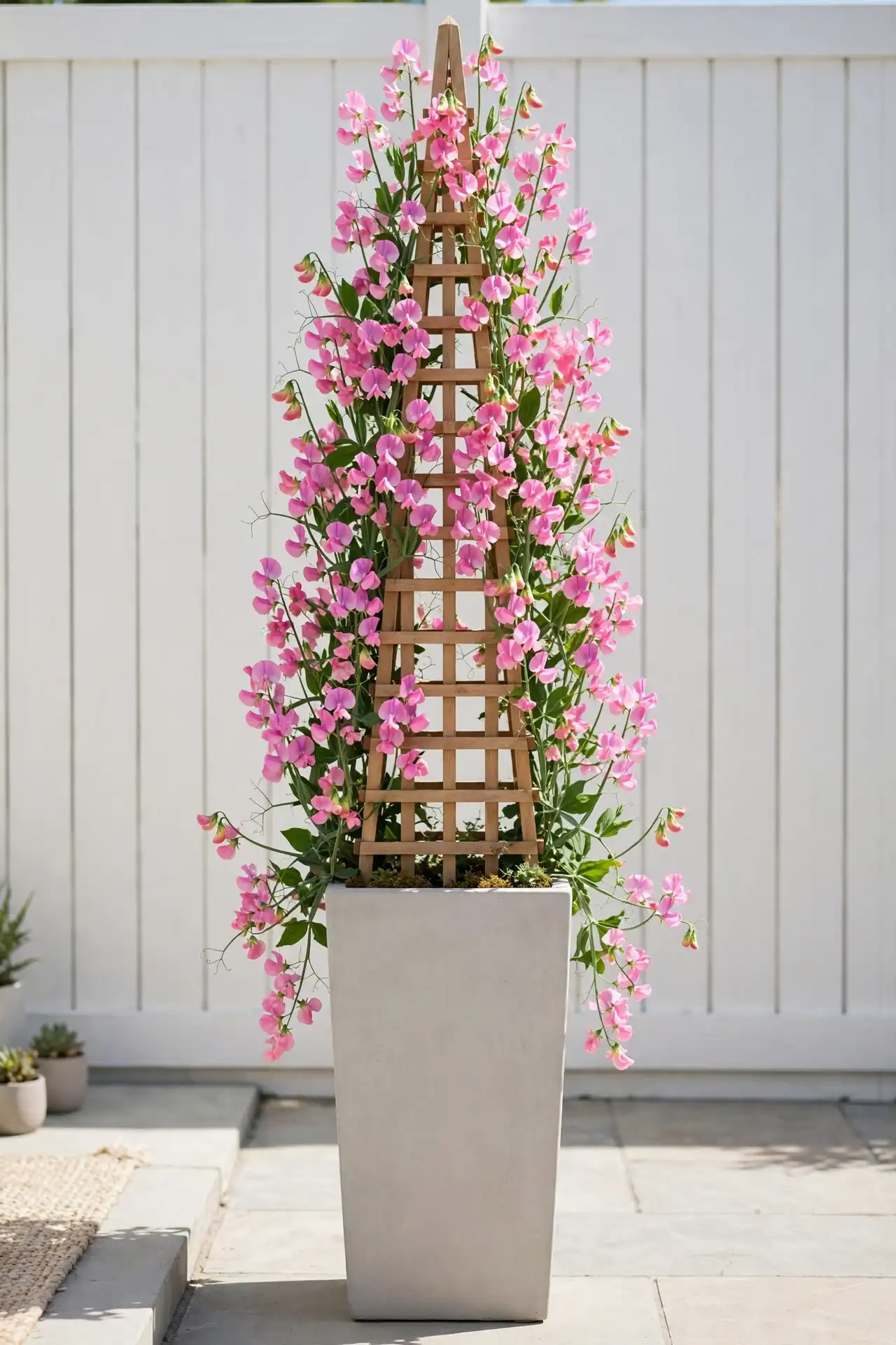 Cascading Flower Spires