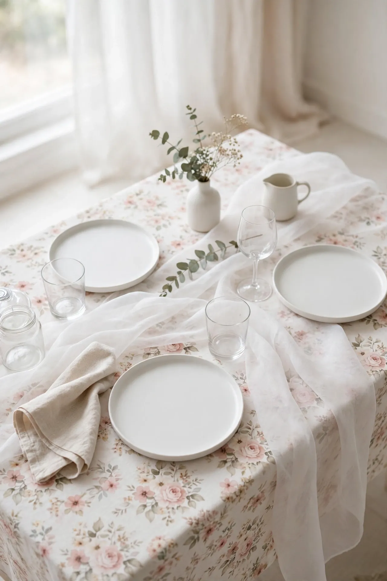 Patterned Tablecloth Twist