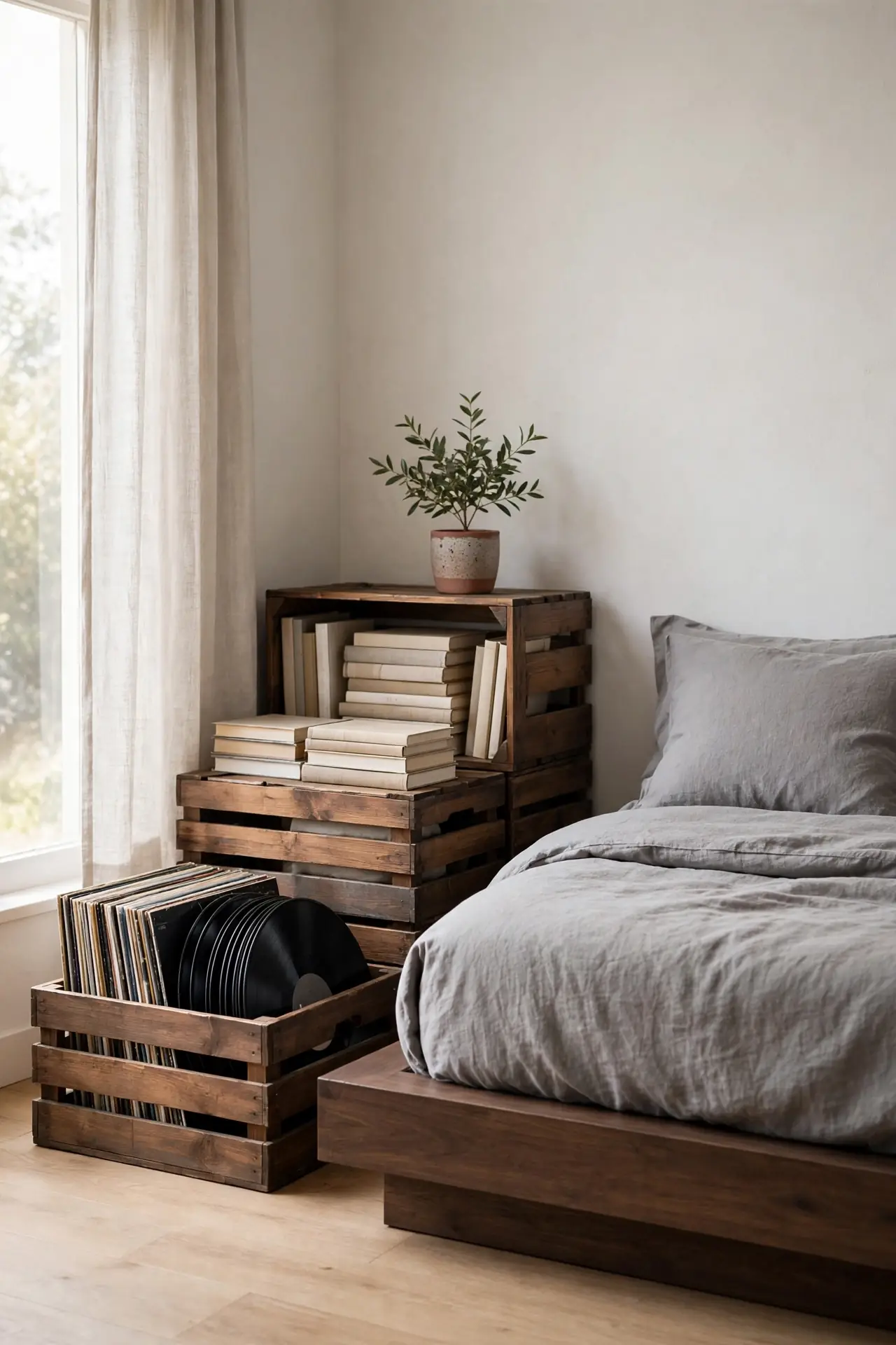 Record Crate Storage