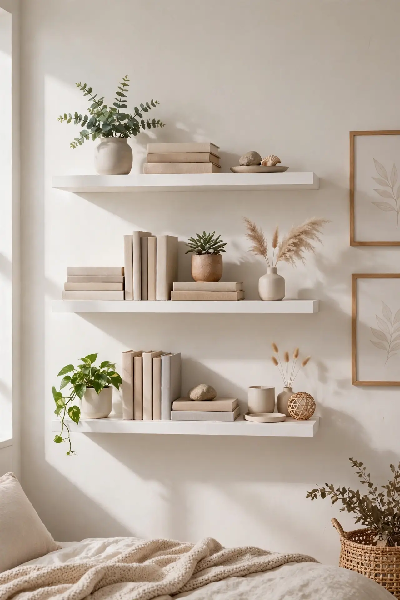 Floating Book Shelves