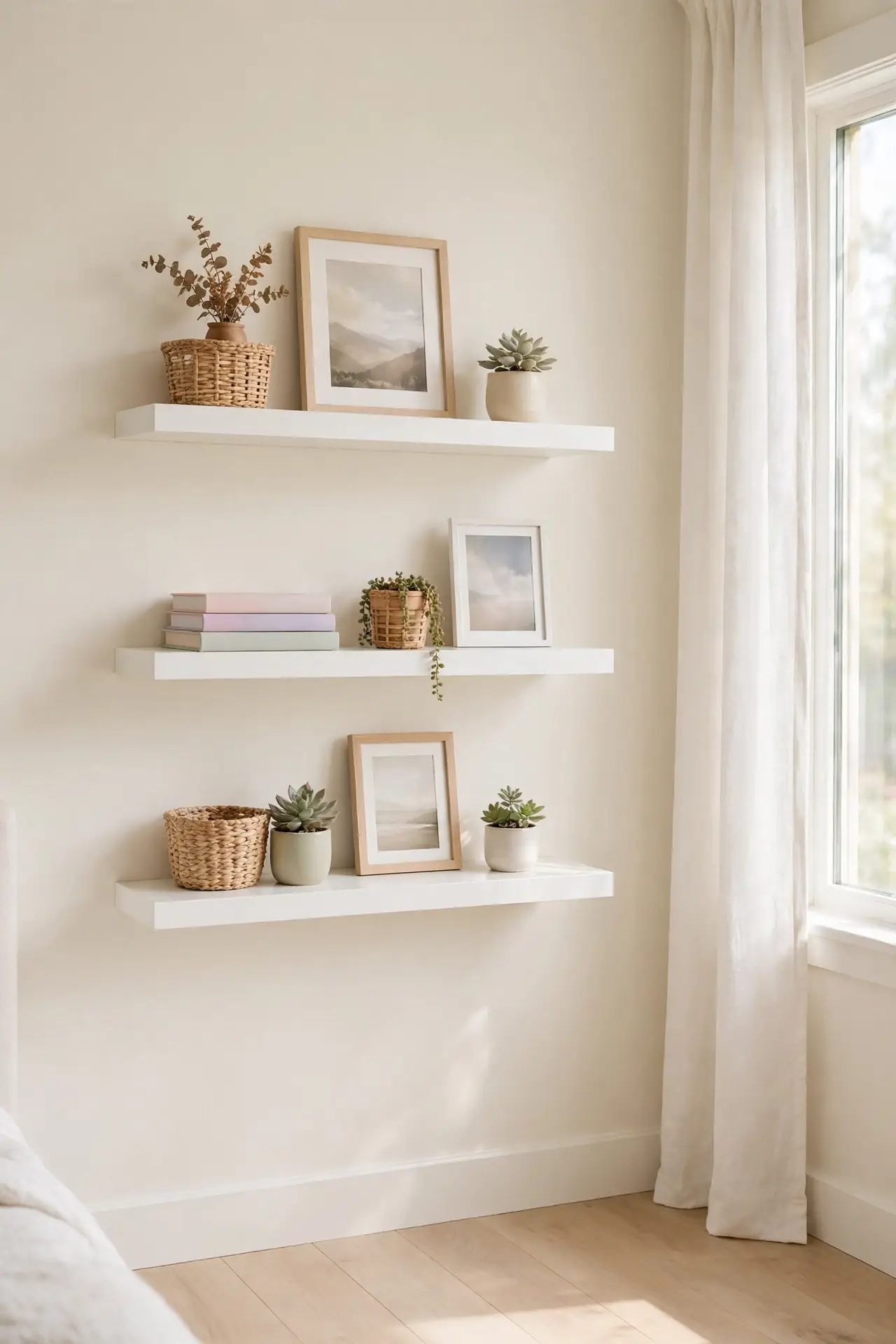 Floating Shelf Walls