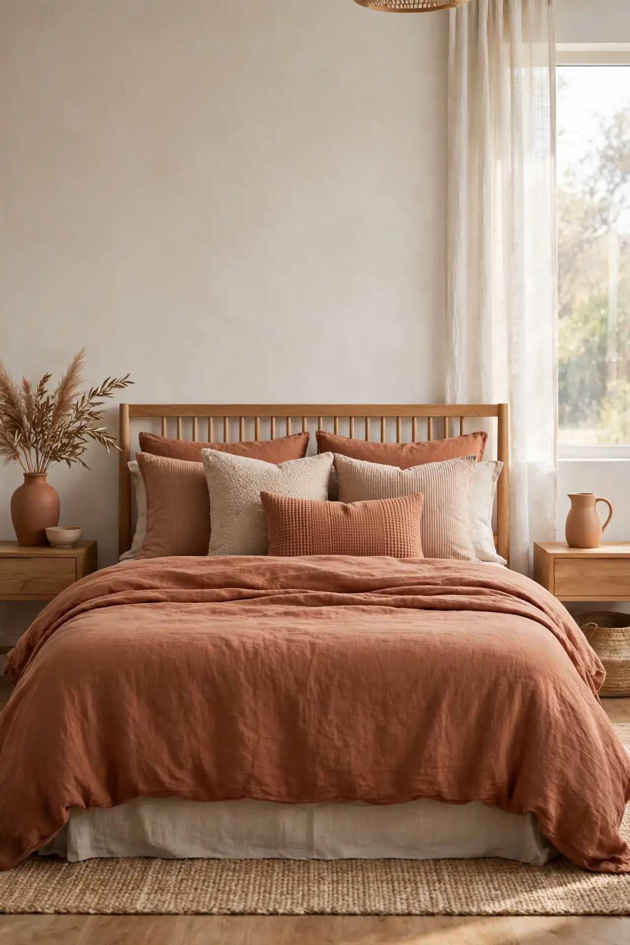 Terracotta Bedding Set
