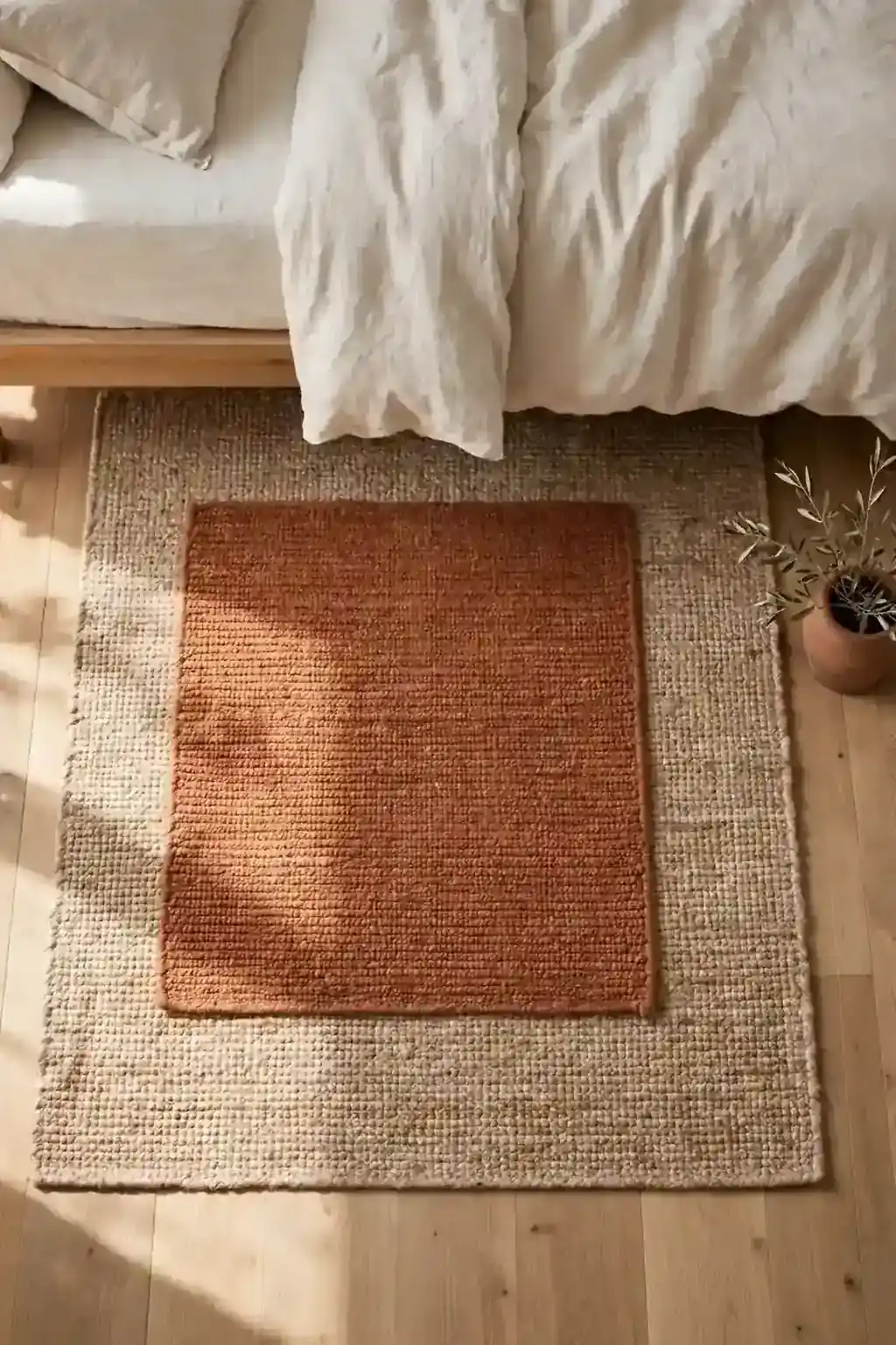Terracotta Rug Layering