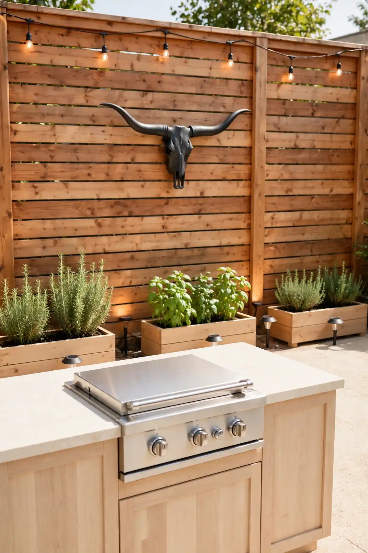 Cedar Fence Backdrop