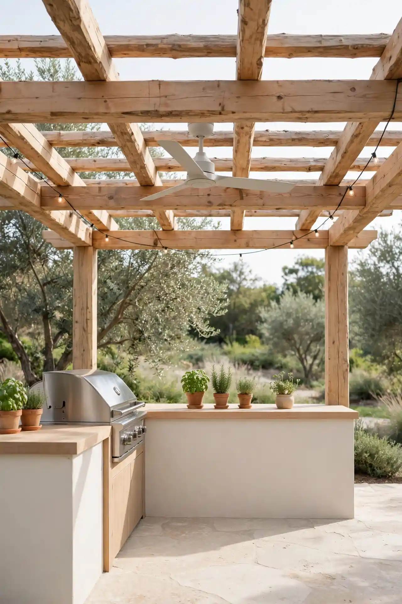 Cedar Pergola Cover