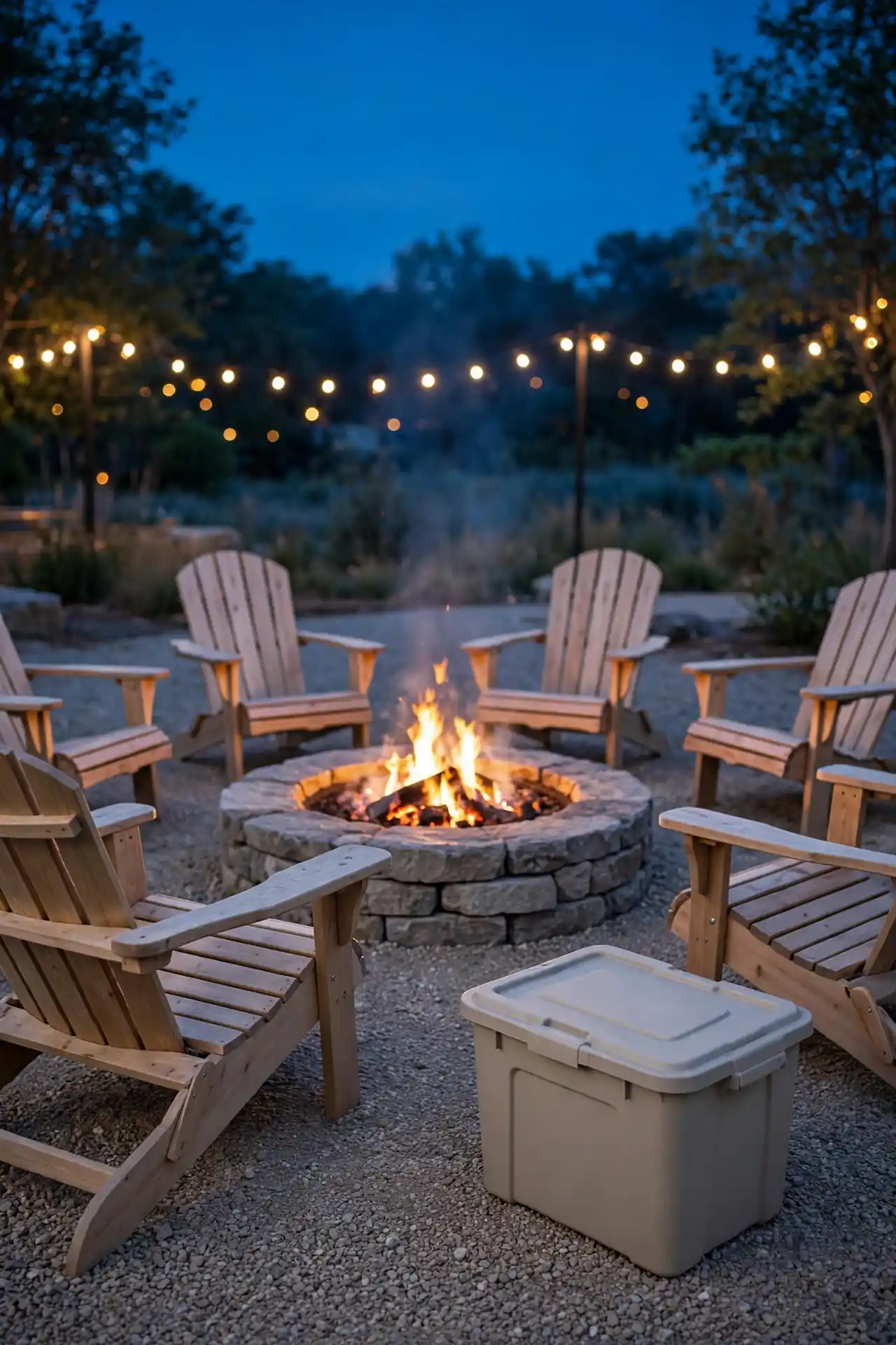 Fire Pit Gathering