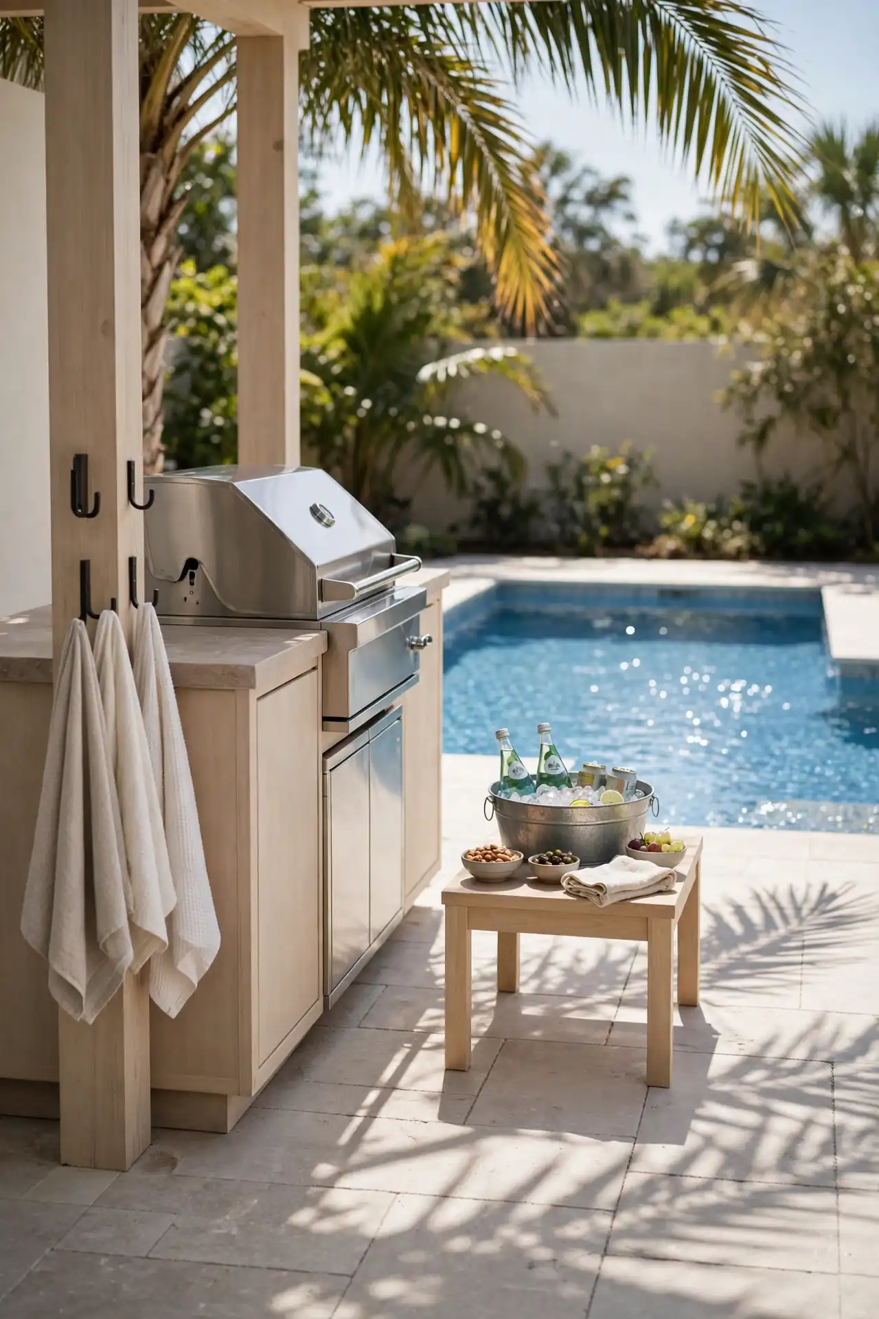 Poolside Cook Corner