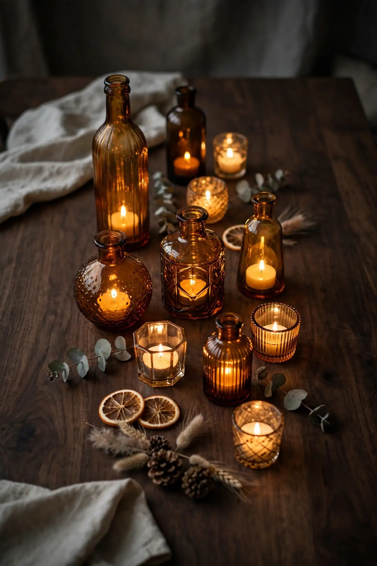 Amber Glass Glow