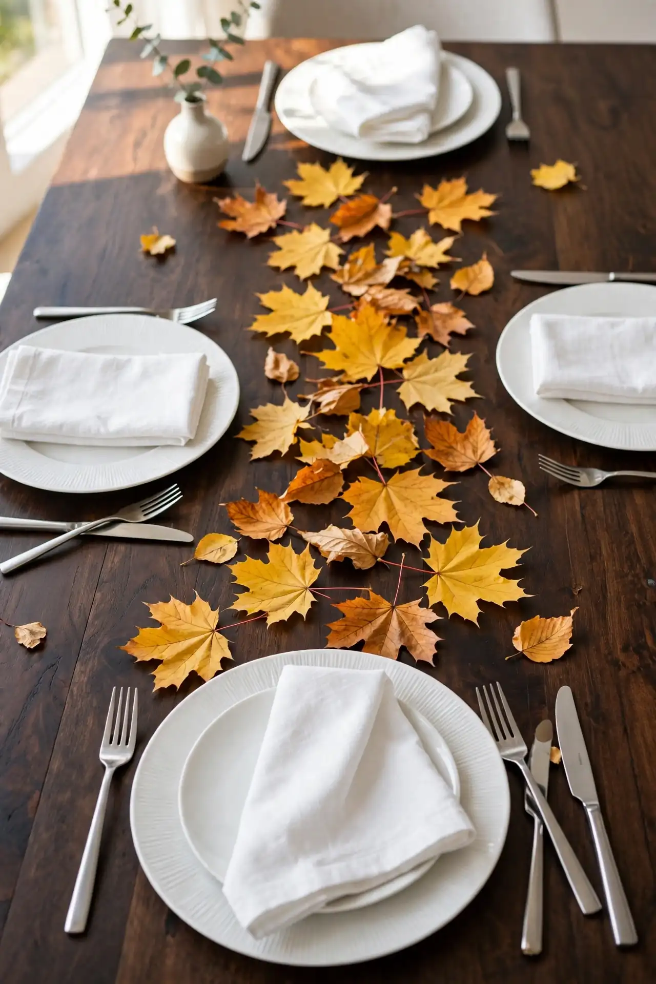 Golden Leaf Scatter