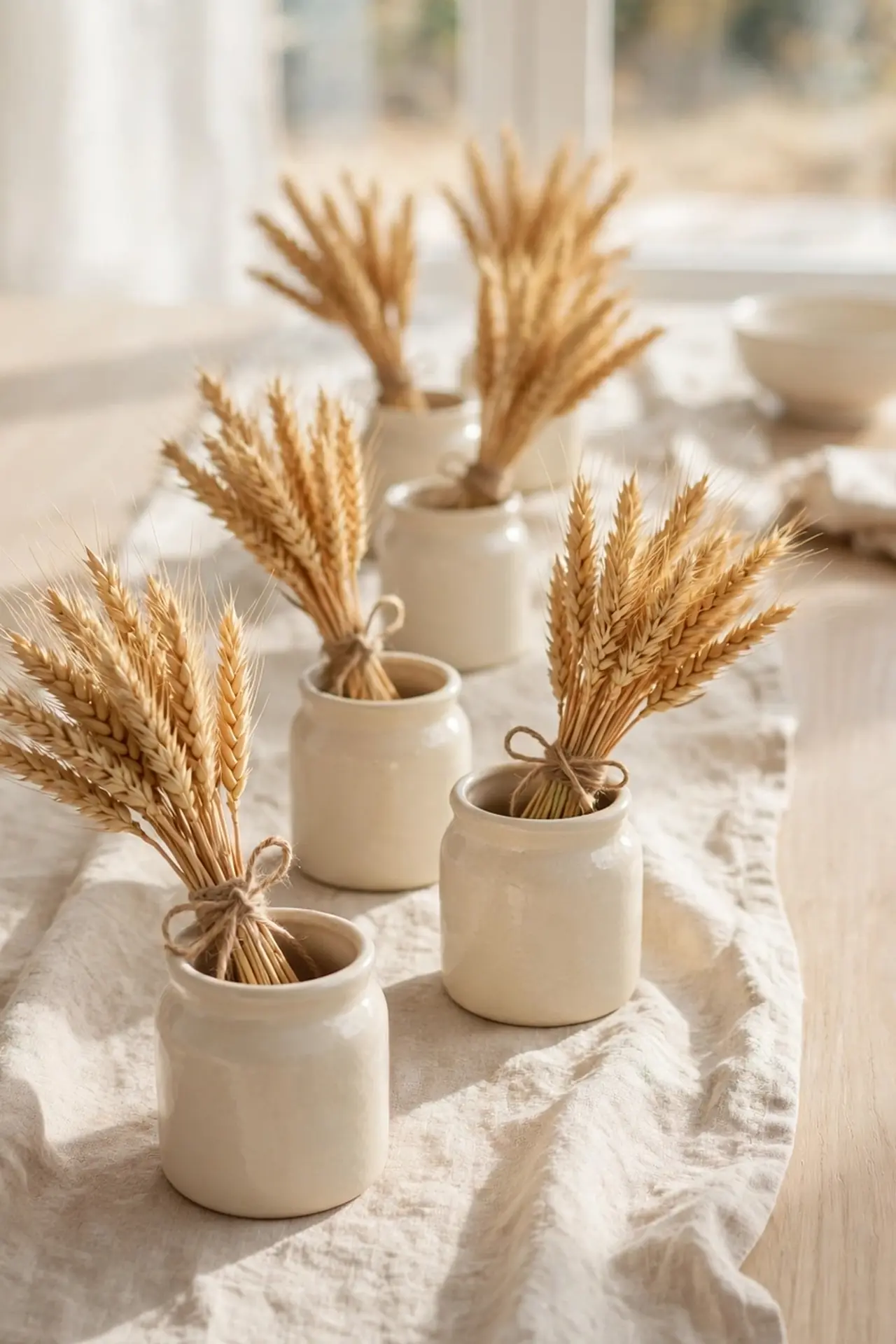 Dried Wheat Bundles