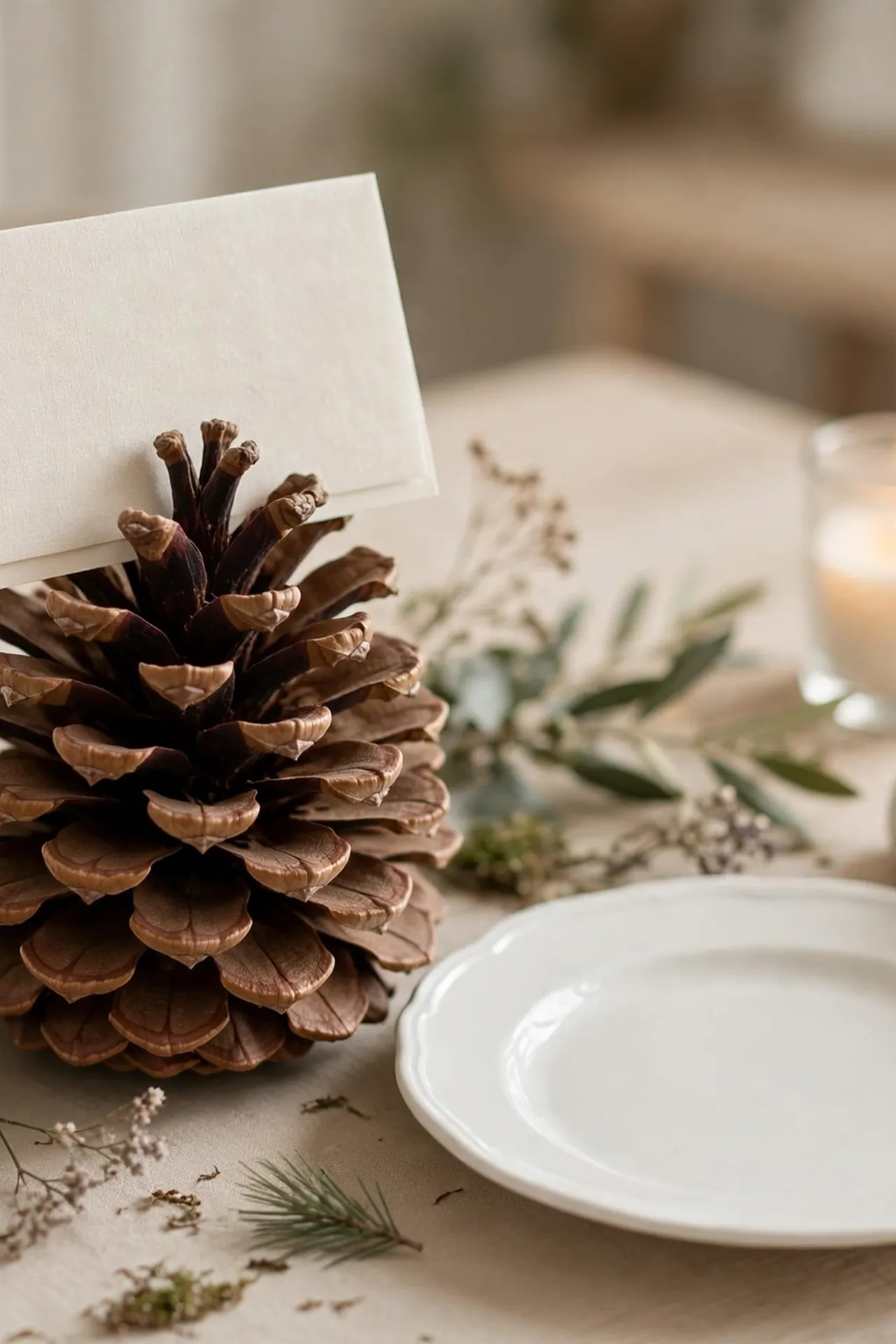 Pinecone Place Settings
