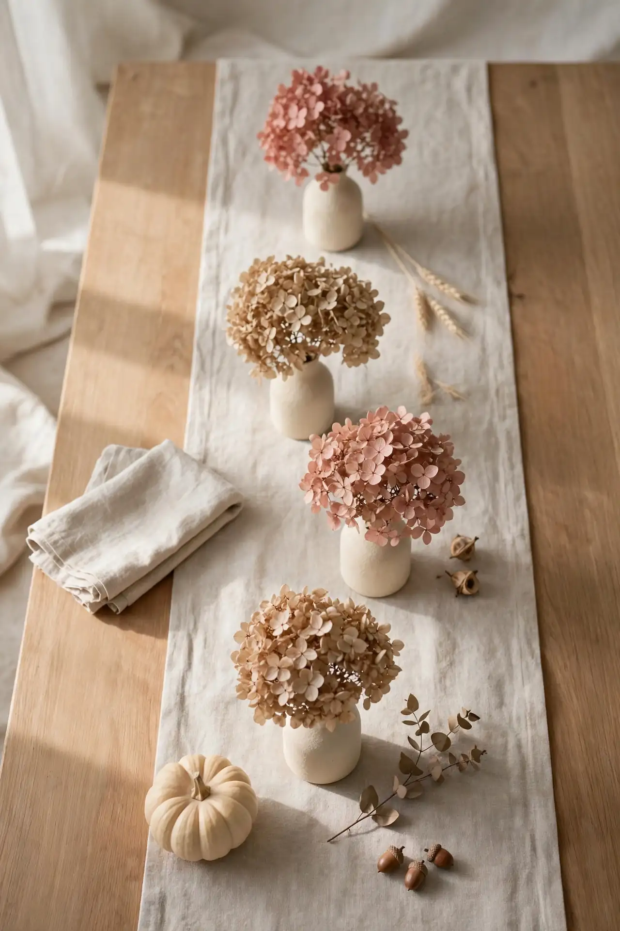 Dried Hydrangea Bouquets