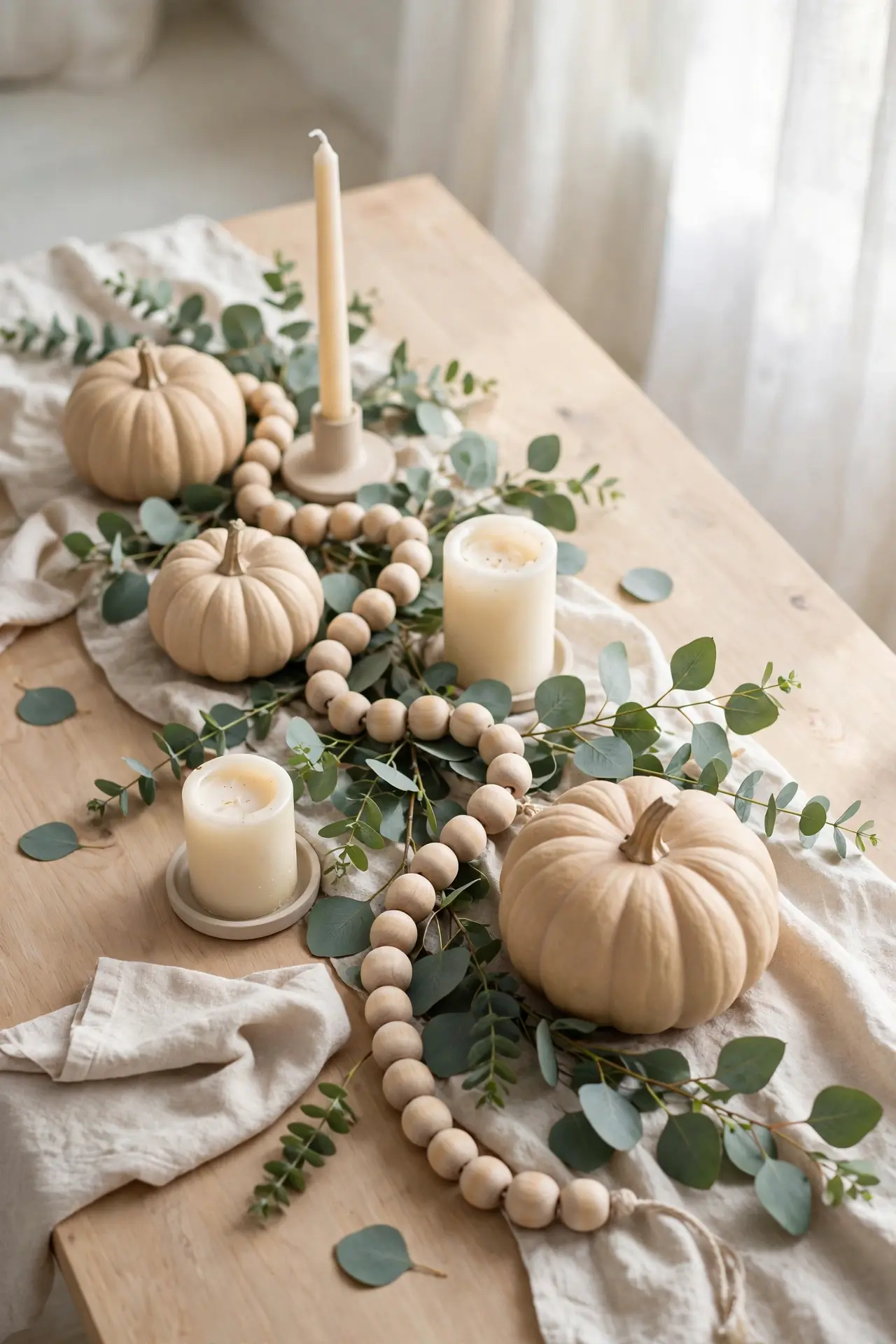 Wooden Bead Garland