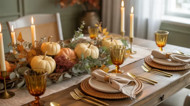 thanksgiving table decorations