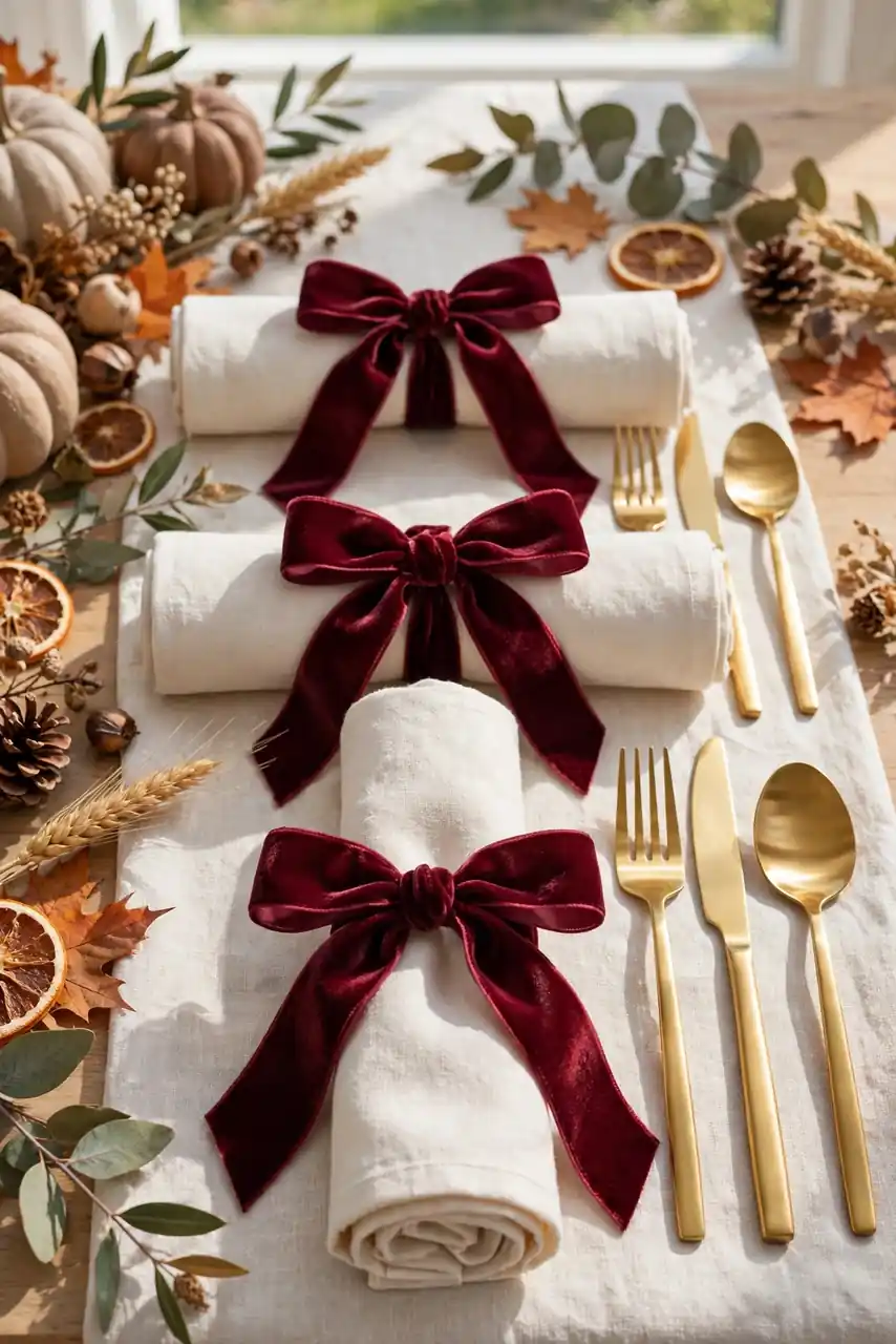 Velvet Ribbon Ties