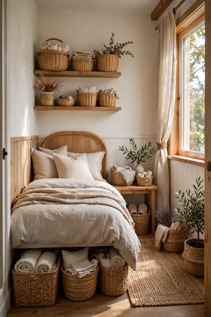 Basket Storage Styling
