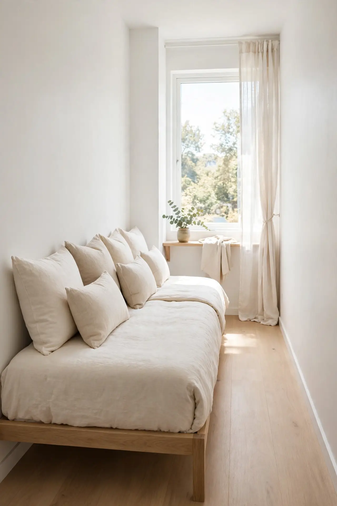 Bed Against Wall