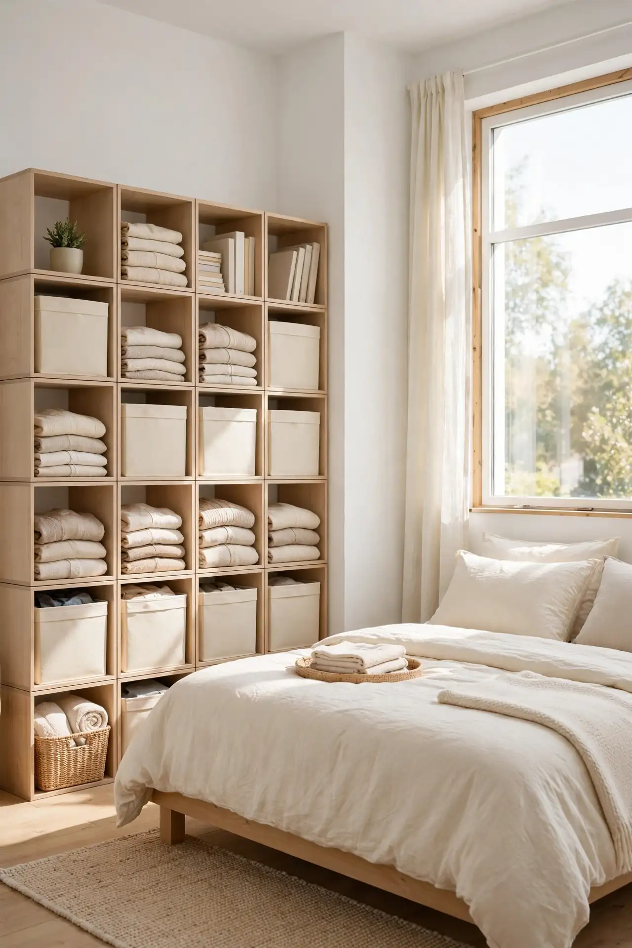 Stackable Cube Storage